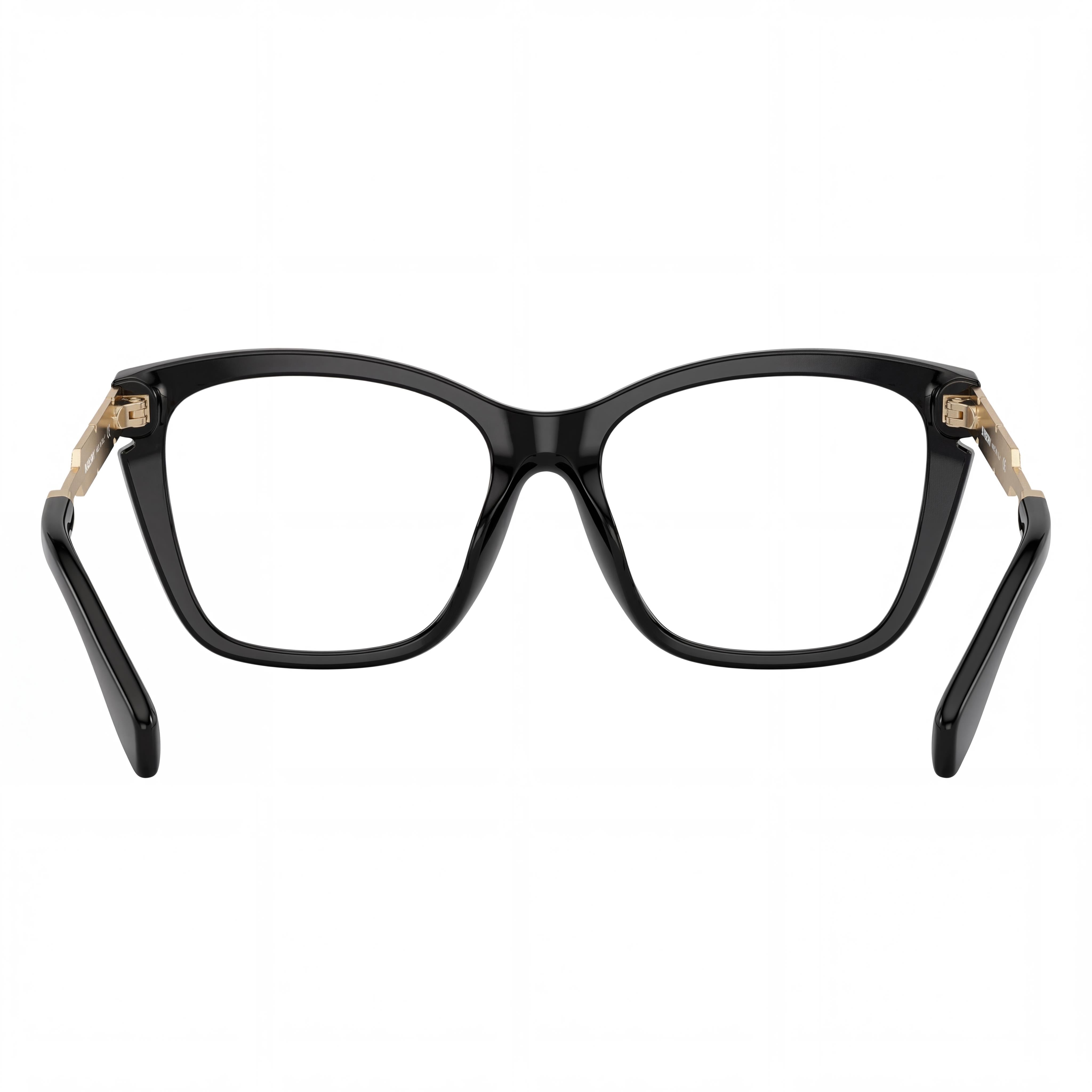 BURBERRY Classic Unisex Injected Frame Optical Eyeglasses, Black, 54mm Lens, 16mm Bridge, 140mm Temple, Photo 3