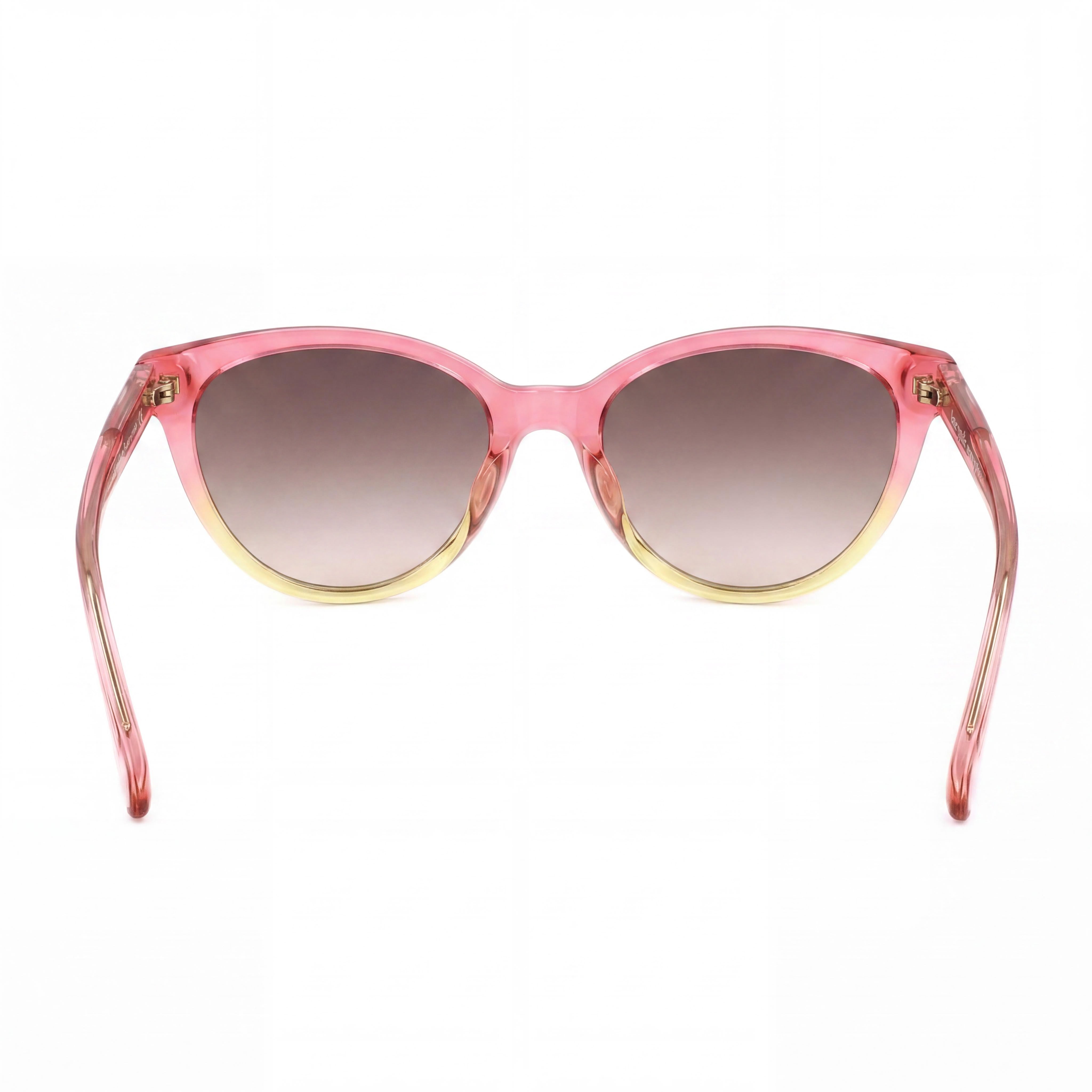Gafas de sol Kate Spade New York ADELINE/G/S para mujer, de acetato, con degradado UV, color rosa, amarillo y marrón, 55 mm, Photo 4
