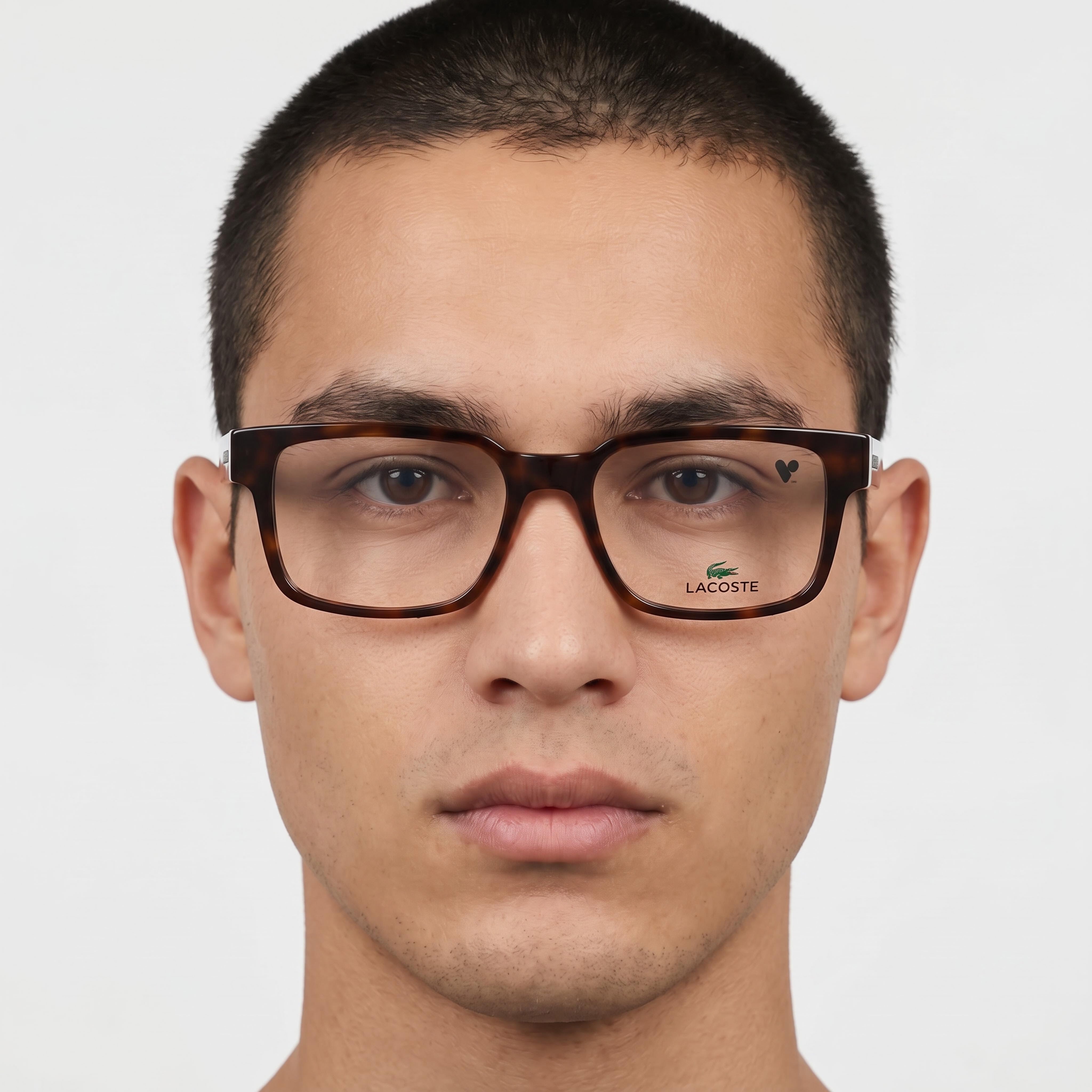 Lacoste L2928 Modern Unisex Injected Havana Eyeglasses 53mm, Photo 3