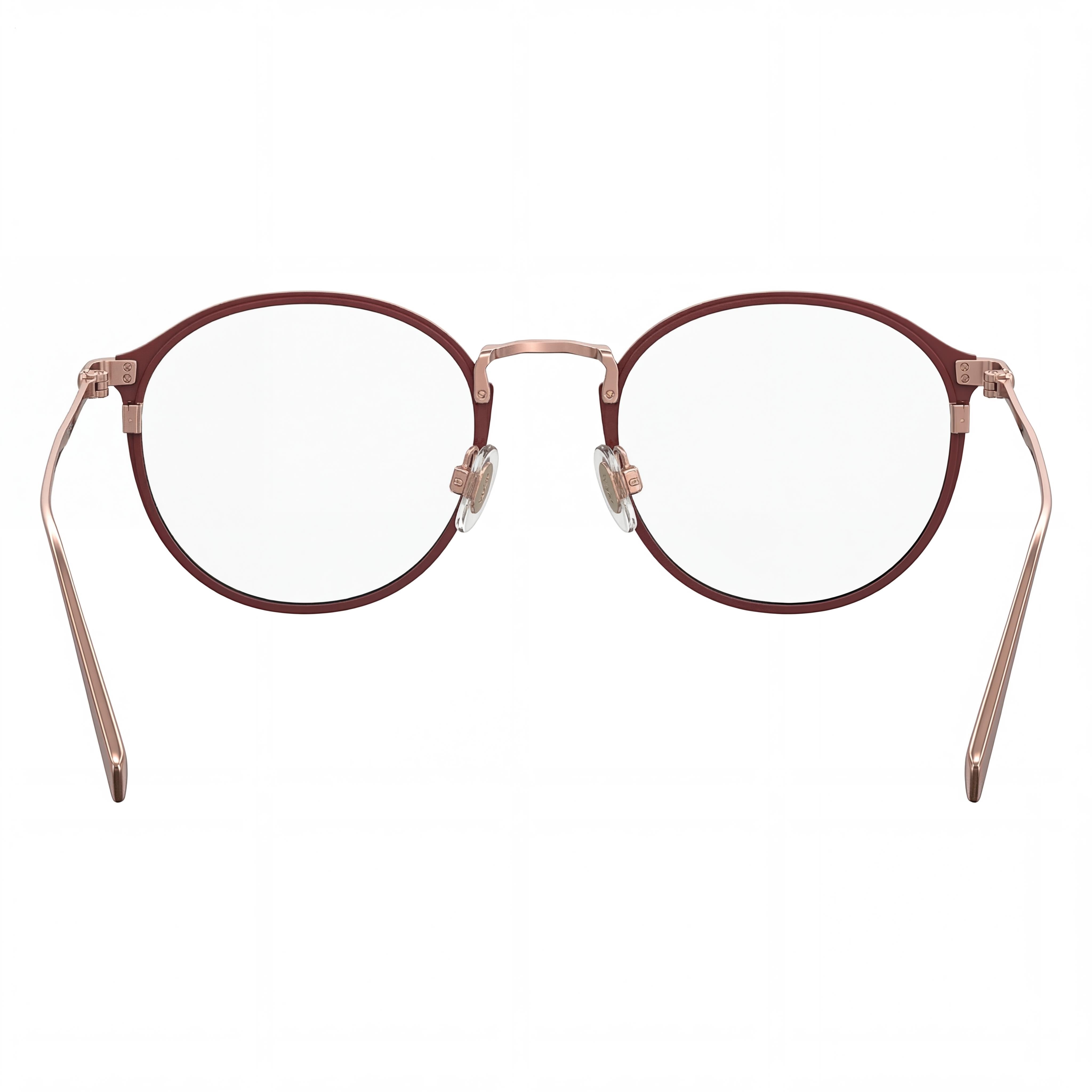 Gafas de vista Levi's Lv 5001 de metal burdeos para hombre de 50 mm, Photo 3