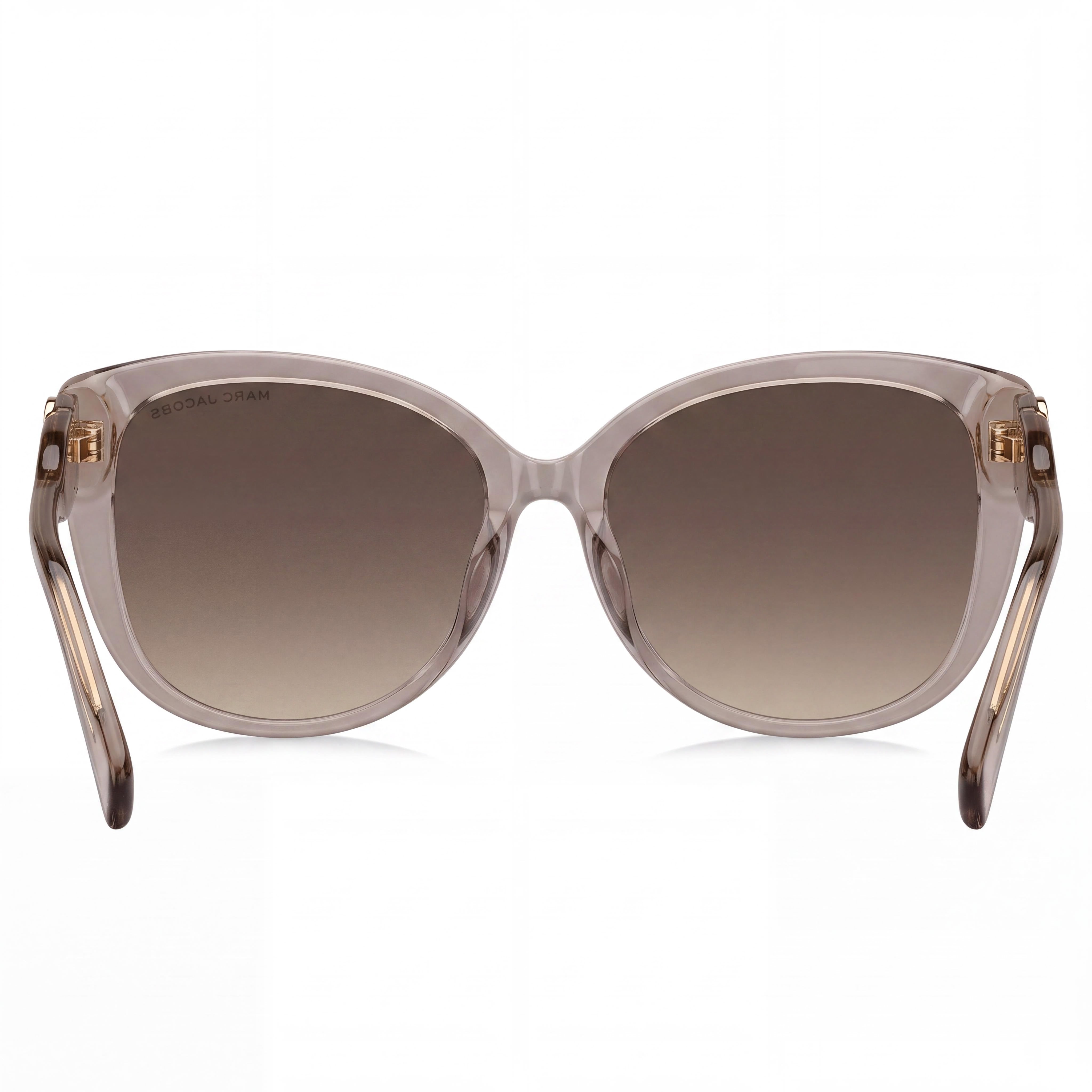 Gafas de sol Marc Jacobs informales MARC 791/F/S para mujer, rectangulares, montura nude/marrón, lentes de policarbonato marrones, 57 mm, Photo 4