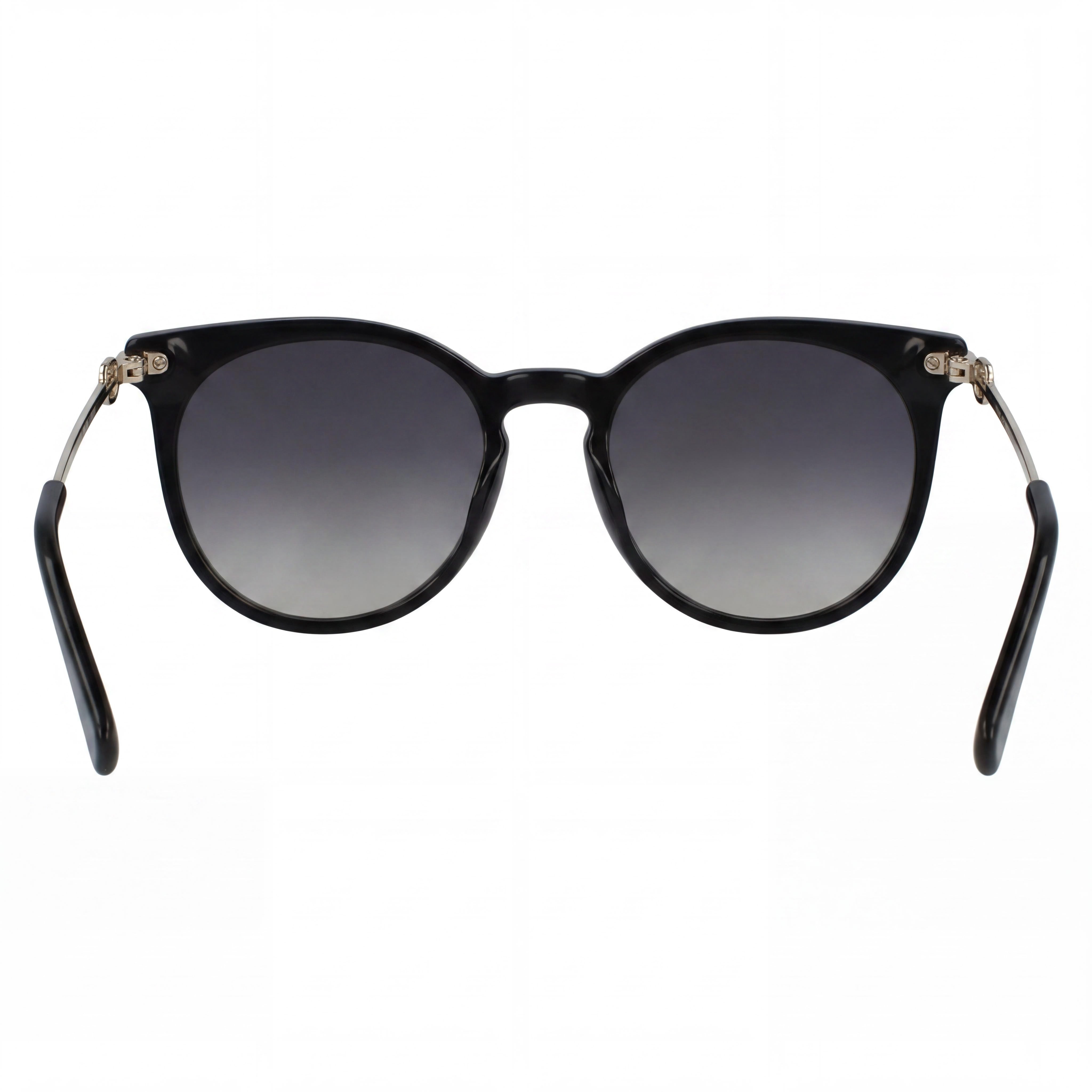 Longchamp LO693S Women's Casual Acetate Black White Frame Black Lens Non-Polarized Sunglasses 52mm, Photo 4
