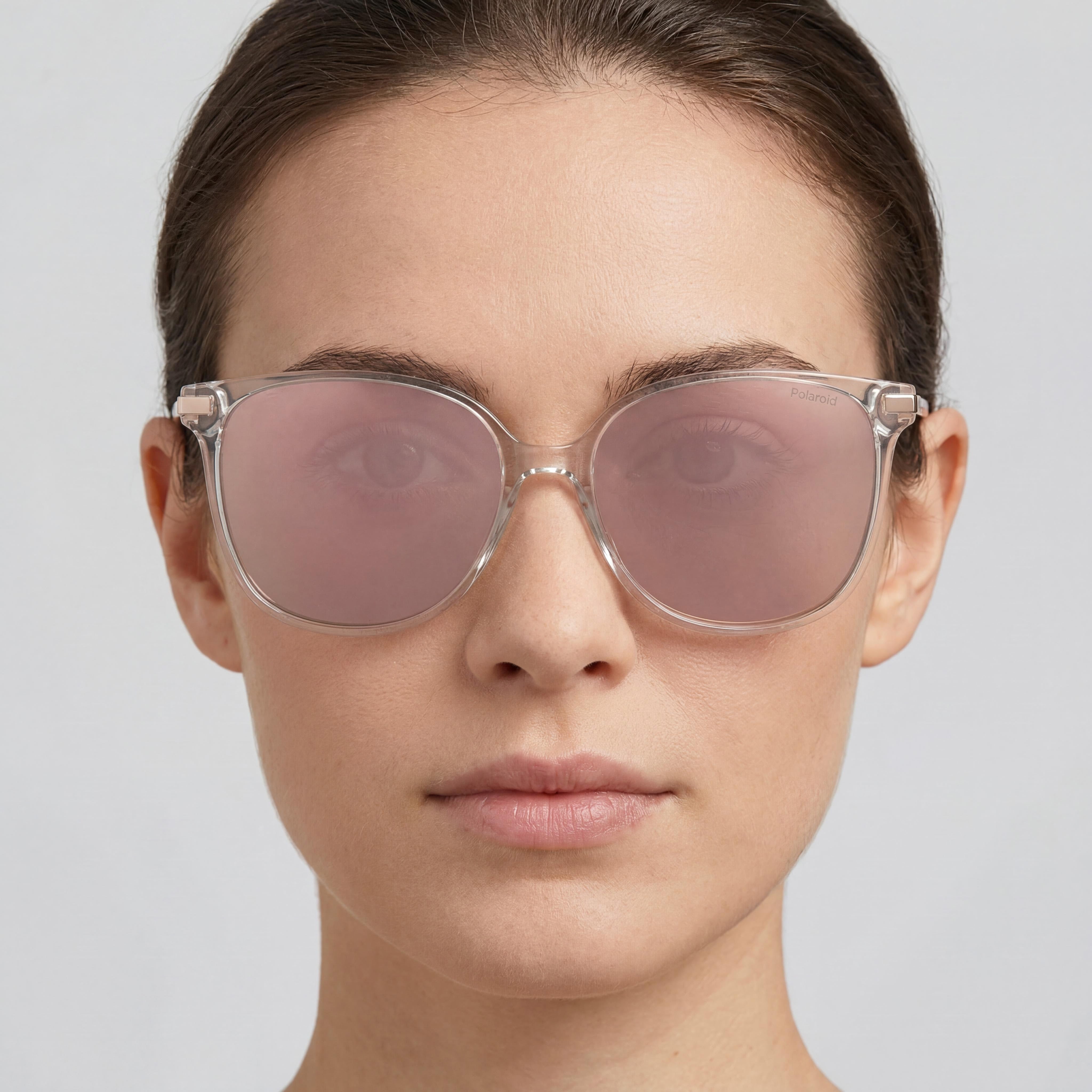 Polaroid Casual Women's Gold Copper Polycarbonate Frame Polarized UV Protection Sunglasses 56mm, Photo 4