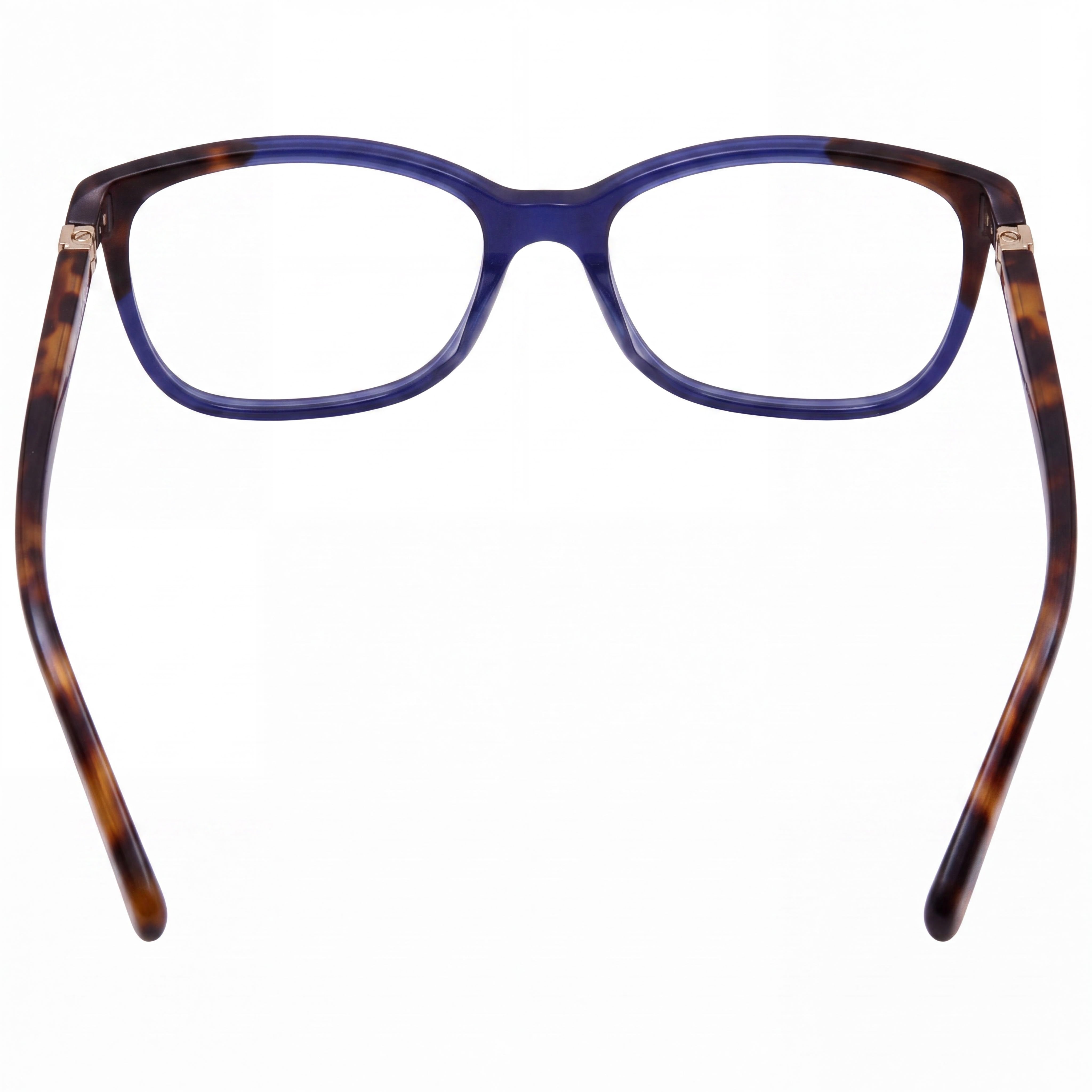 Gafas de sol Kate Spade New York Karlyn para mujer, montura rectangular de plástico, color azul habana, 53 mm, Photo 4