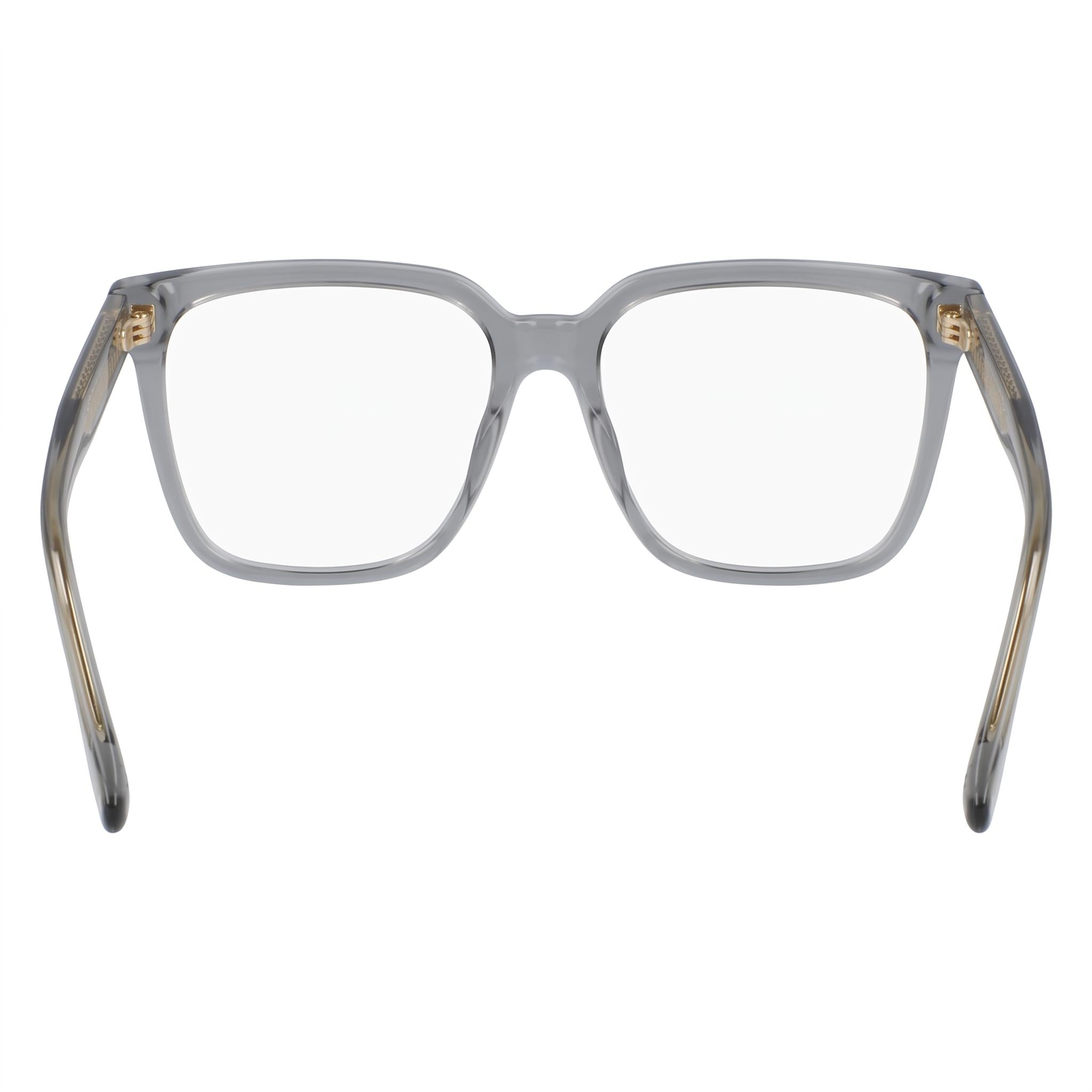 Montura para gafas oftálmicas Victoria Beckham Eyewear VB2669 de mujer, gris transparente, tamaño 55-15-140, Photo 4