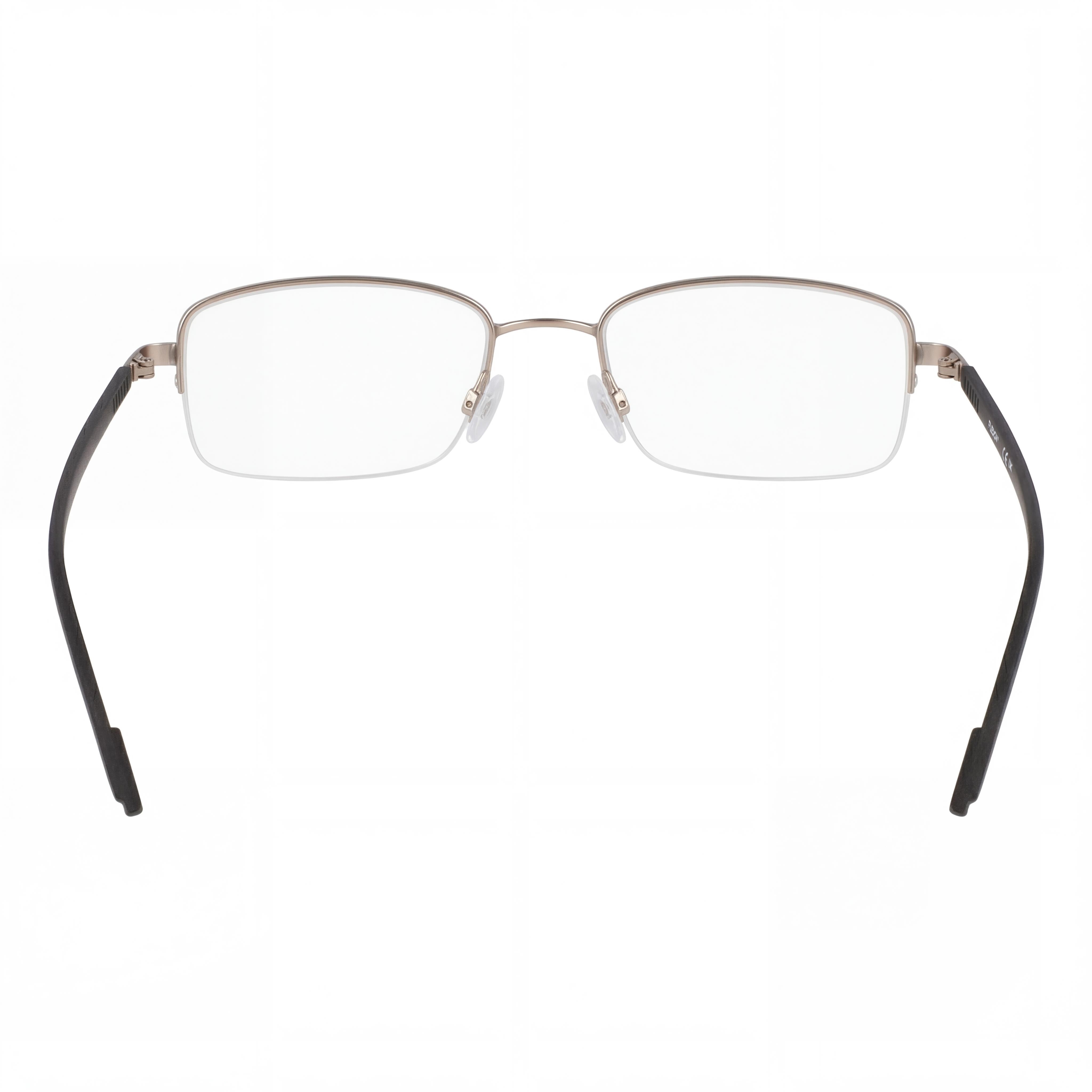 Flexon H6079 Men's Acetate Full Rim Eyeglasses Frames in Satin Taupe, 52mm Lens Width, Photo 3