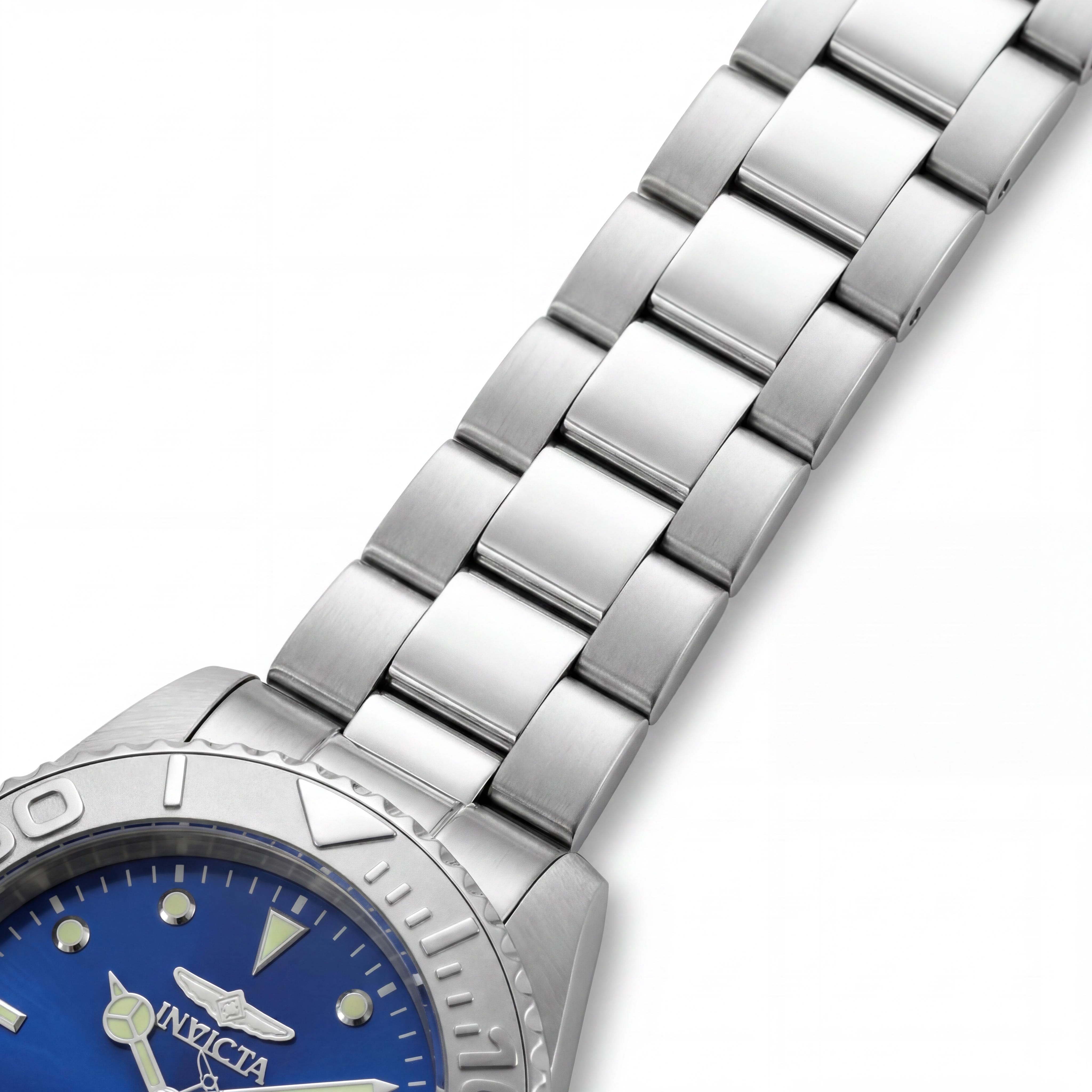 Invicta Men's Pro Diver 29945 Quartz Watch, 43mm Silver Stainless Steel Case, Blue Dial, Photo 3