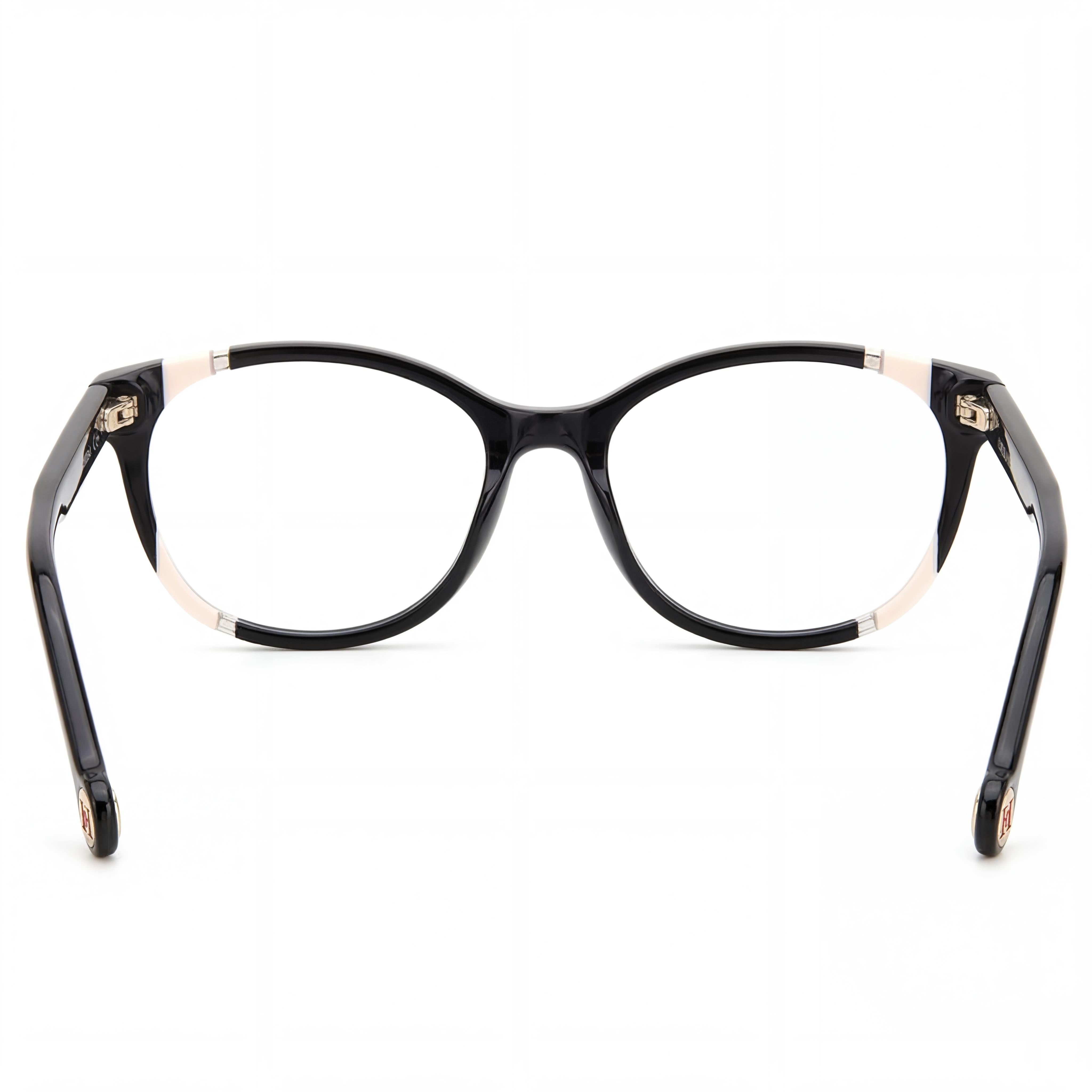 Gafas de Sol de Acetato para Mujer Carolina Herrera Her 0125 con Montura y Lentes Negras Nude (53mm Ancho de Lente), Photo 3