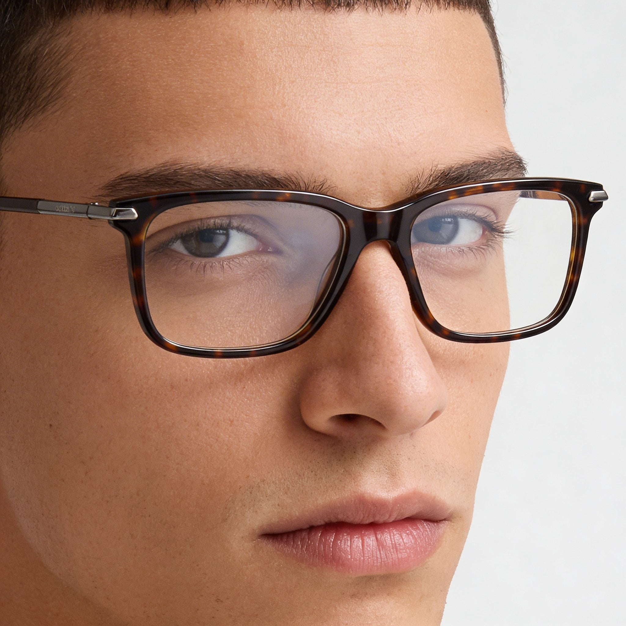 adidas Originals Men's Polarized Glasses with Dark Havana Optalmic Plastic Frame and Multicoloured Lenses, Photo 4