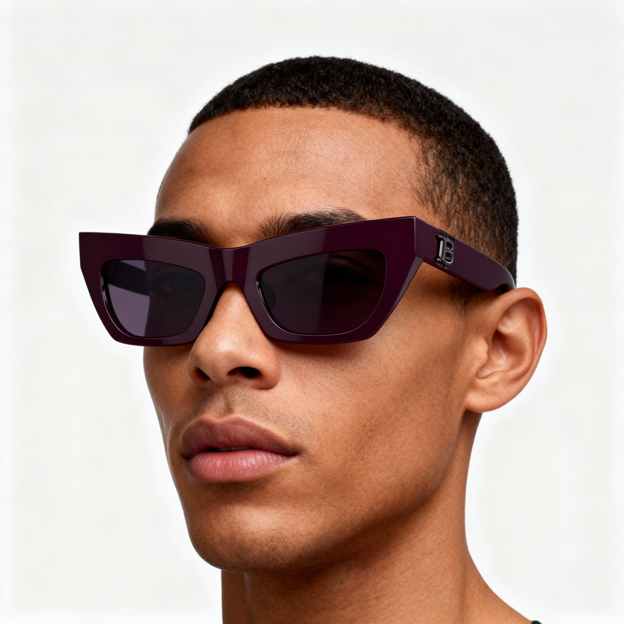 Gafas de sol BURBERRY Be 4405f para hombre, montura de plástico violeta, acetato violeta, sin polarizar, protección UV, 51-21-140, Photo 4