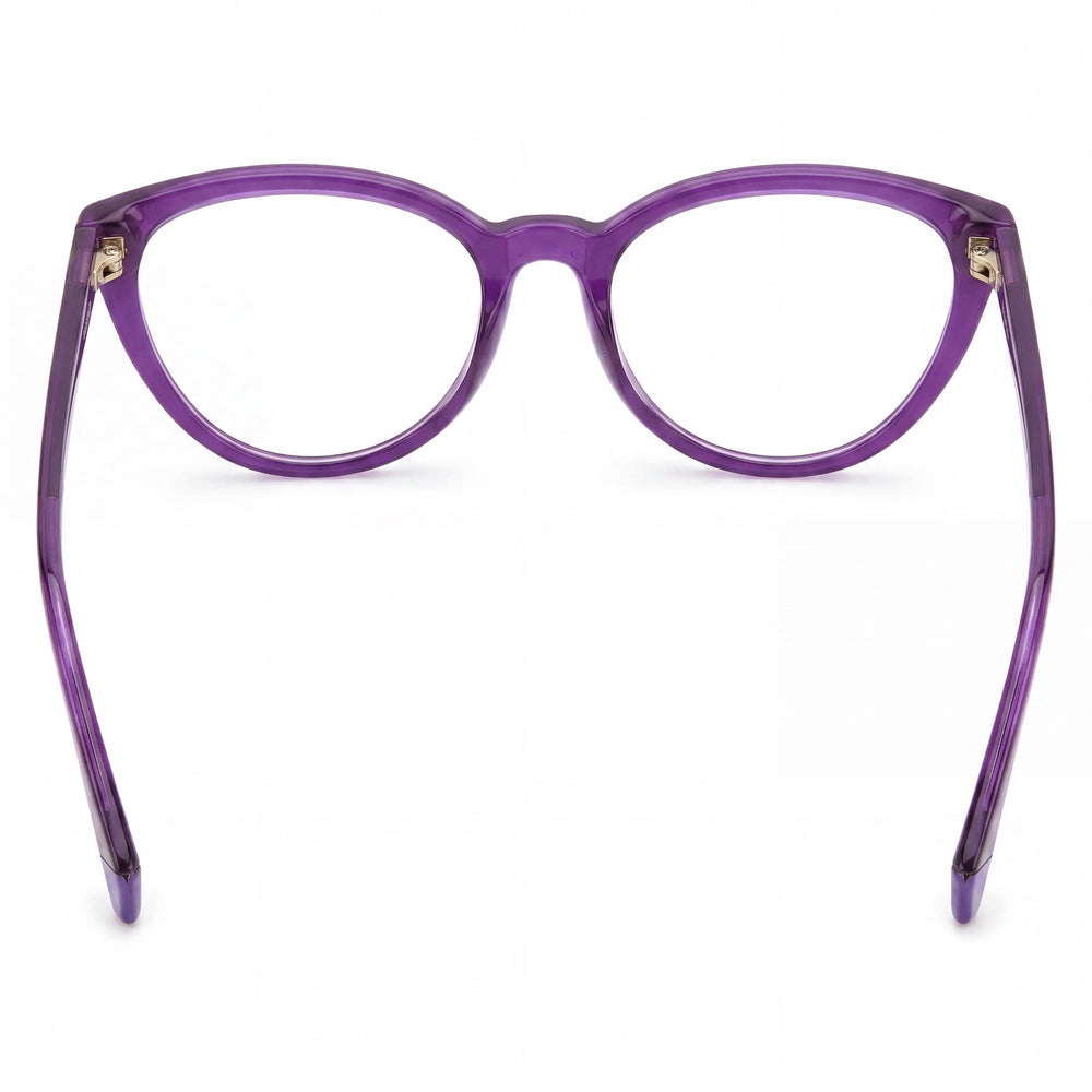 Polaroid Pld D432 Men's Injected Violet Frame Non- Polycarbonate Eyewear 53mm