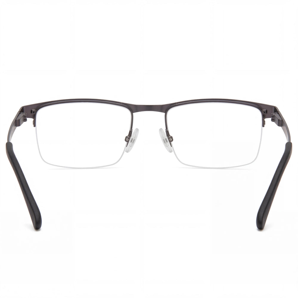 Chesterfield Ch 113xl Men's Grey Metal Frame Polycarbonate Optical Glasses Lens Width 57mm