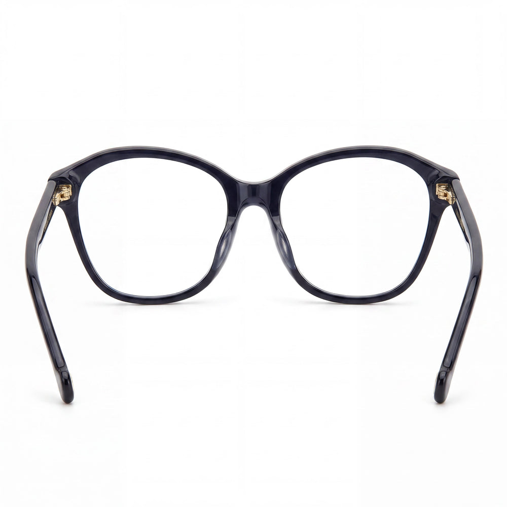 Carolina Herrera Classic Women's Non-Polarized Havana Blue Plastic Frame Sunglasses Lens Width 55mm