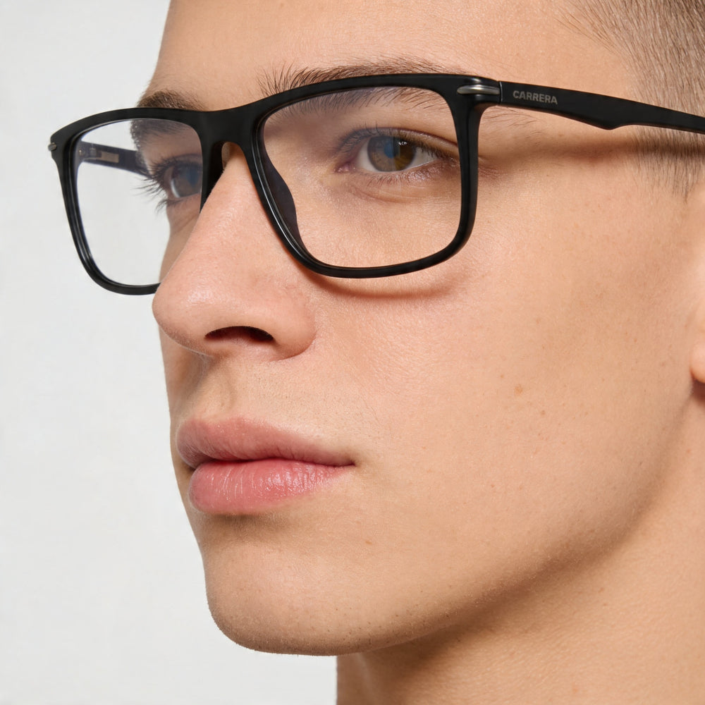 Carrera Carrera 286 Matte Black Plastic Frame Eyeglasses for Men and Women 54-15-145mm with Protective Case