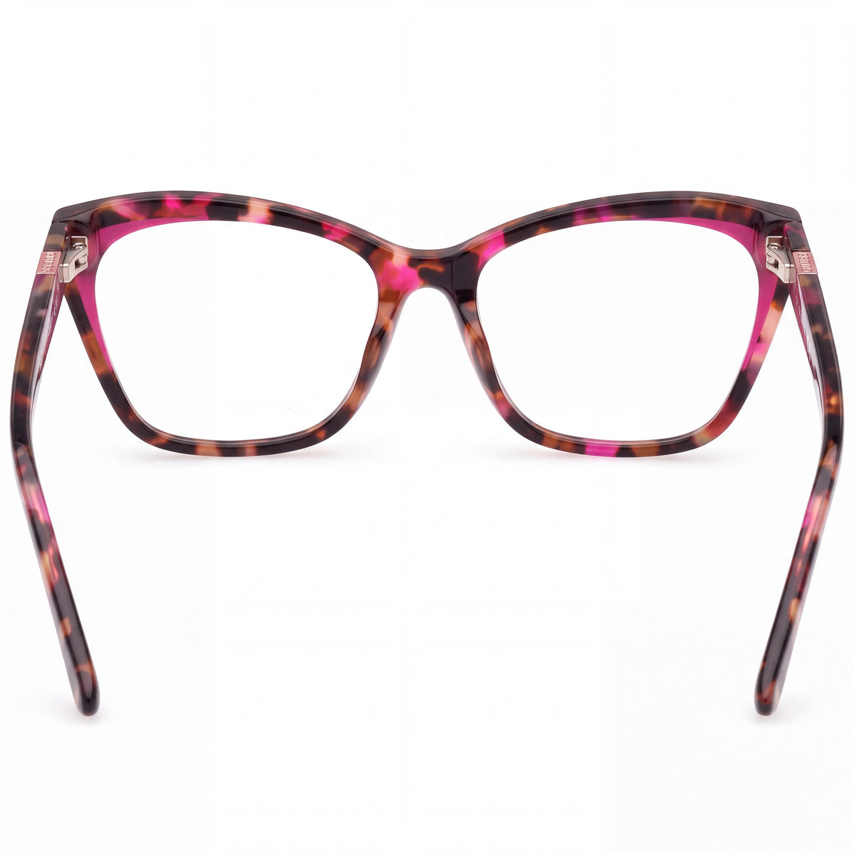 Montura de gafas para mujer GUESS Gu2811 de plástico de policarbonato ligero en color rosa, 54-17-140 mm, Photo 3