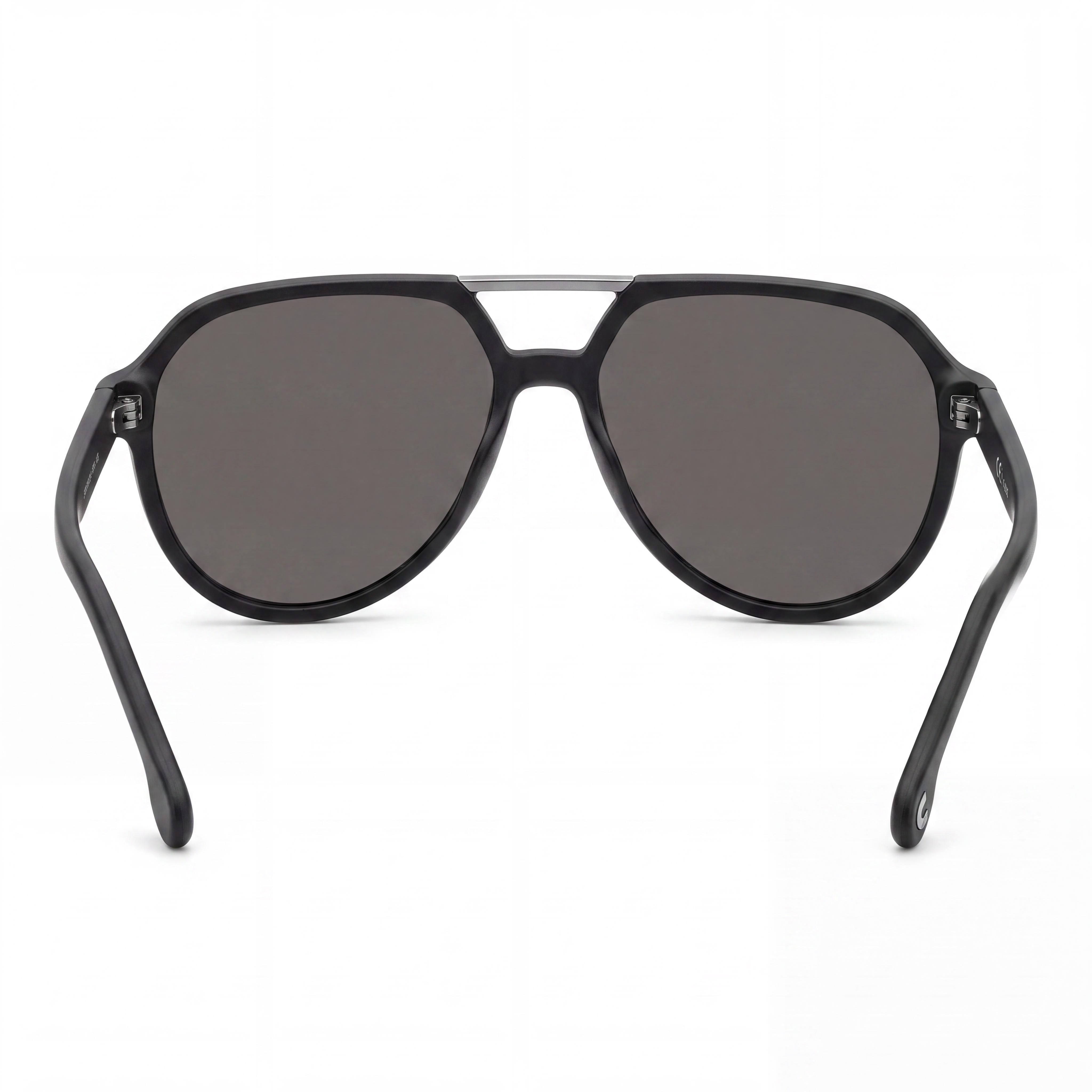 Carrera Contemporary CARRERA 315/S Men's Pilot Grey Polarized Sunglasses Matte Black/Grey 100% UV Protection 58mm, Photo 3