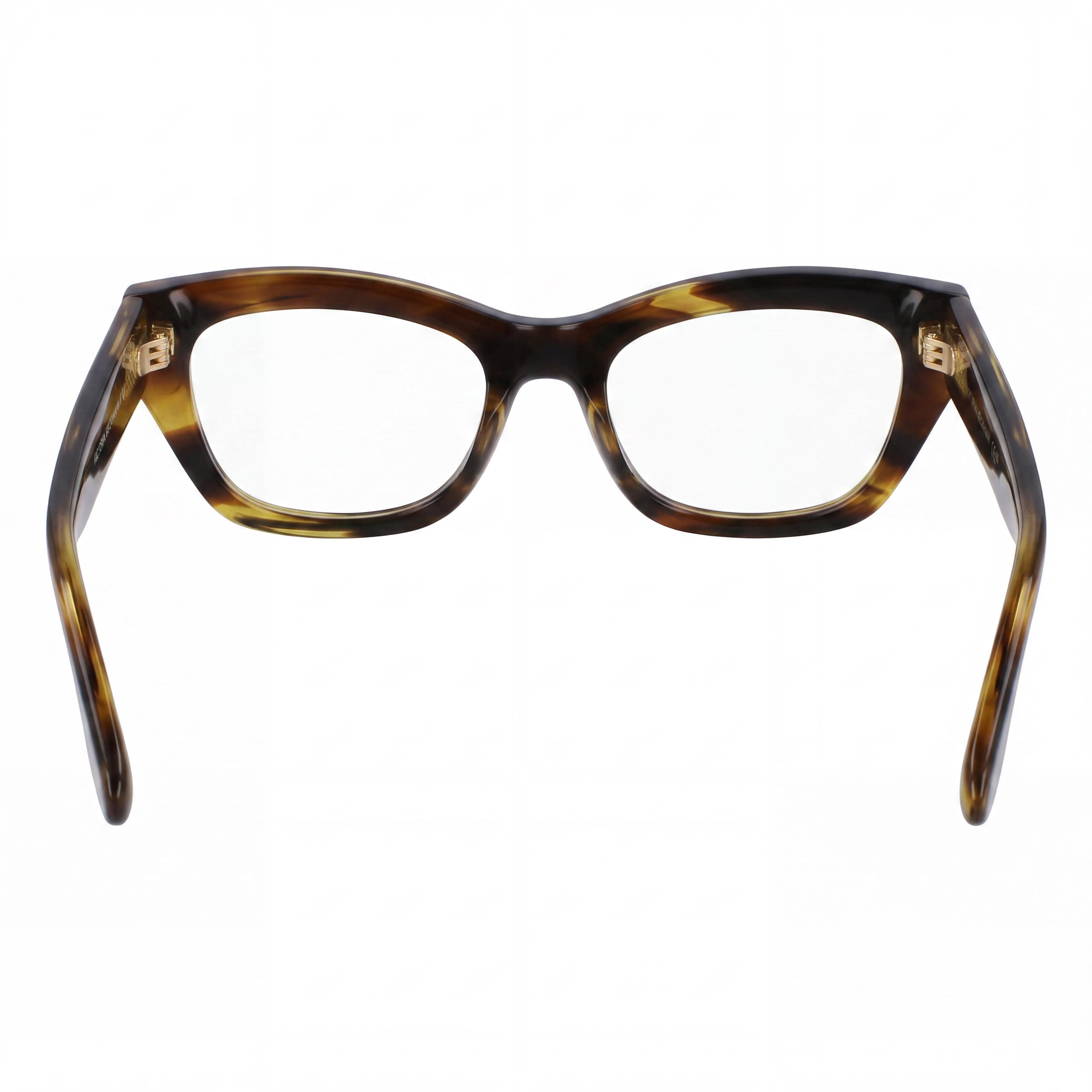 Victoria Beckham Vb2675 Striped Khaki Women's Optical Frames 53-17-140, Photo 3