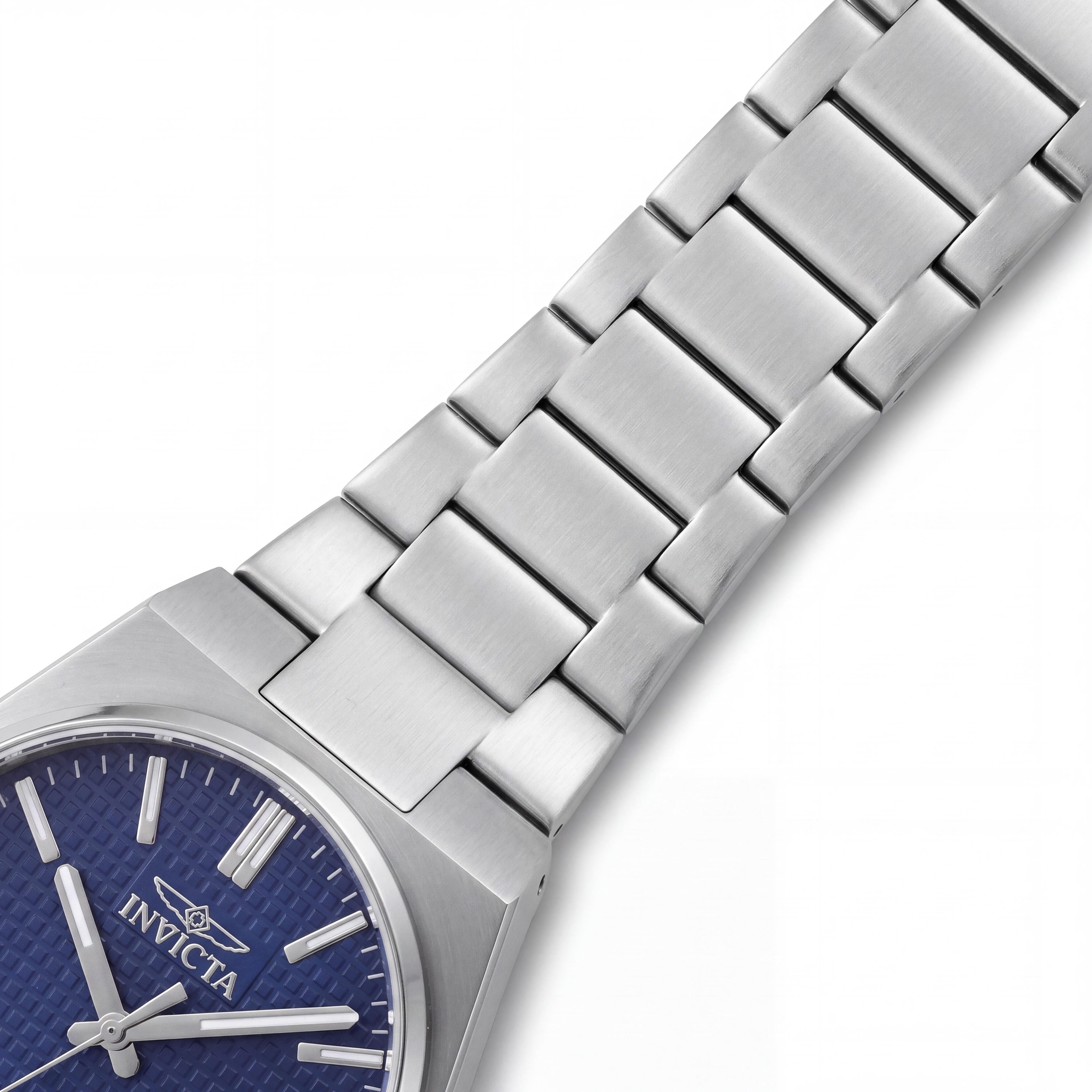 Invicta Speedway 48390 Unisex Silver Stainless Steel Case Blue Dial Quartz Watch 40mm, Photo 3