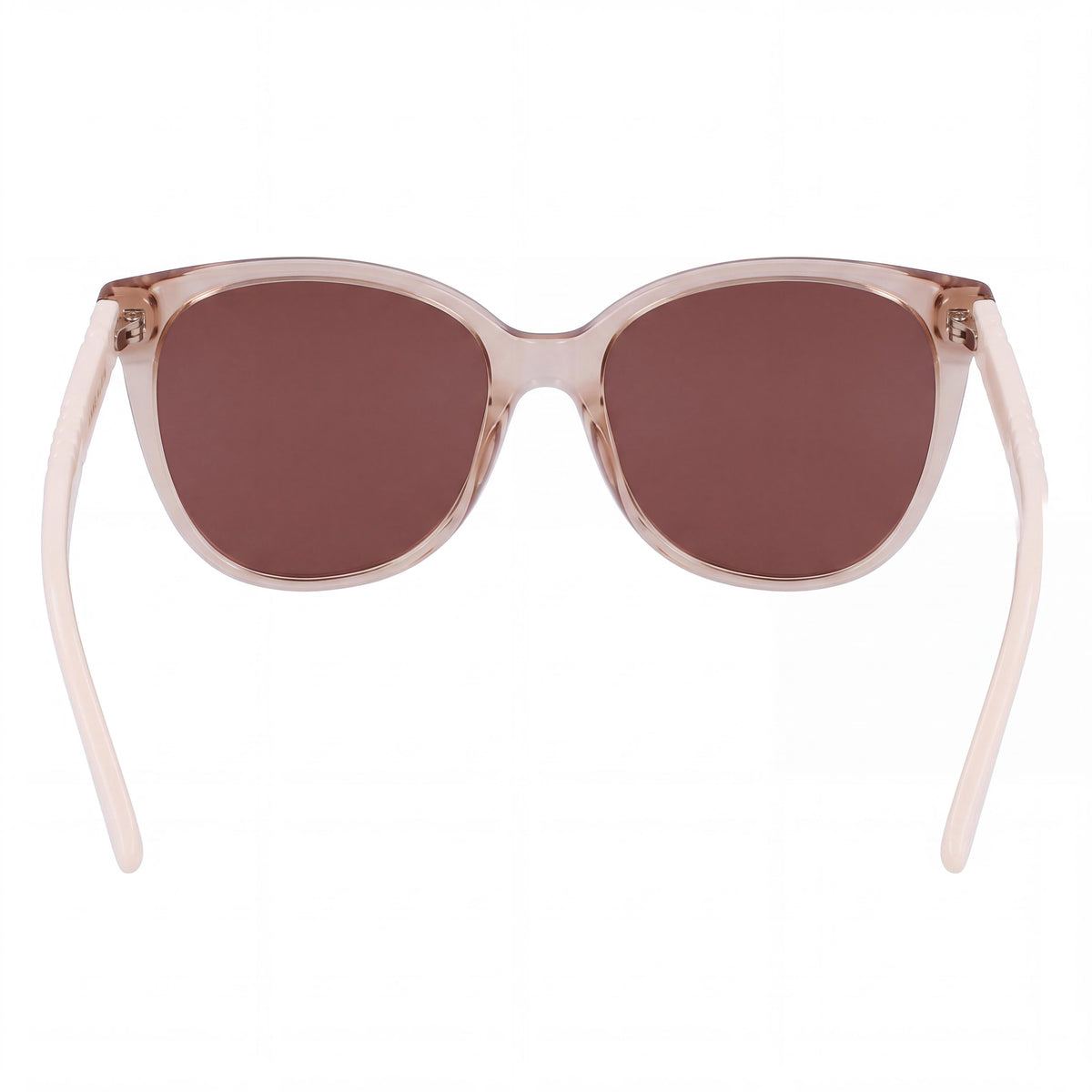 Anne Klein AK 7085 Women's Eyewear, Taupe Crystal Acetate Frame with Multicolor Non-Polarized Lenses, 57mm Lens Width, Photo 3