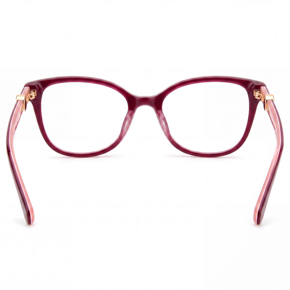 kate spade new york Gafas de sol de plástico burdeos rosa polarizadas violetas Taya para mujer, ancho de lente de 52 mm, Photo 3