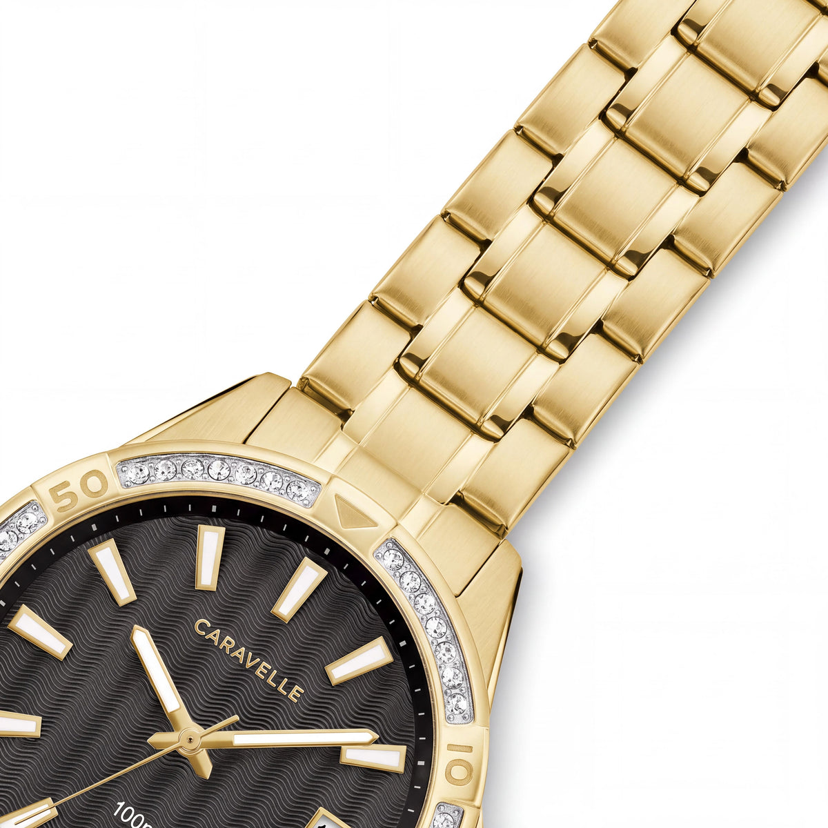 Reloj para mujer Caravelle by Bulova Sport Aqualuxx con 42 cristales decorativos y resistencia al agua de 100 metros, Photo 3