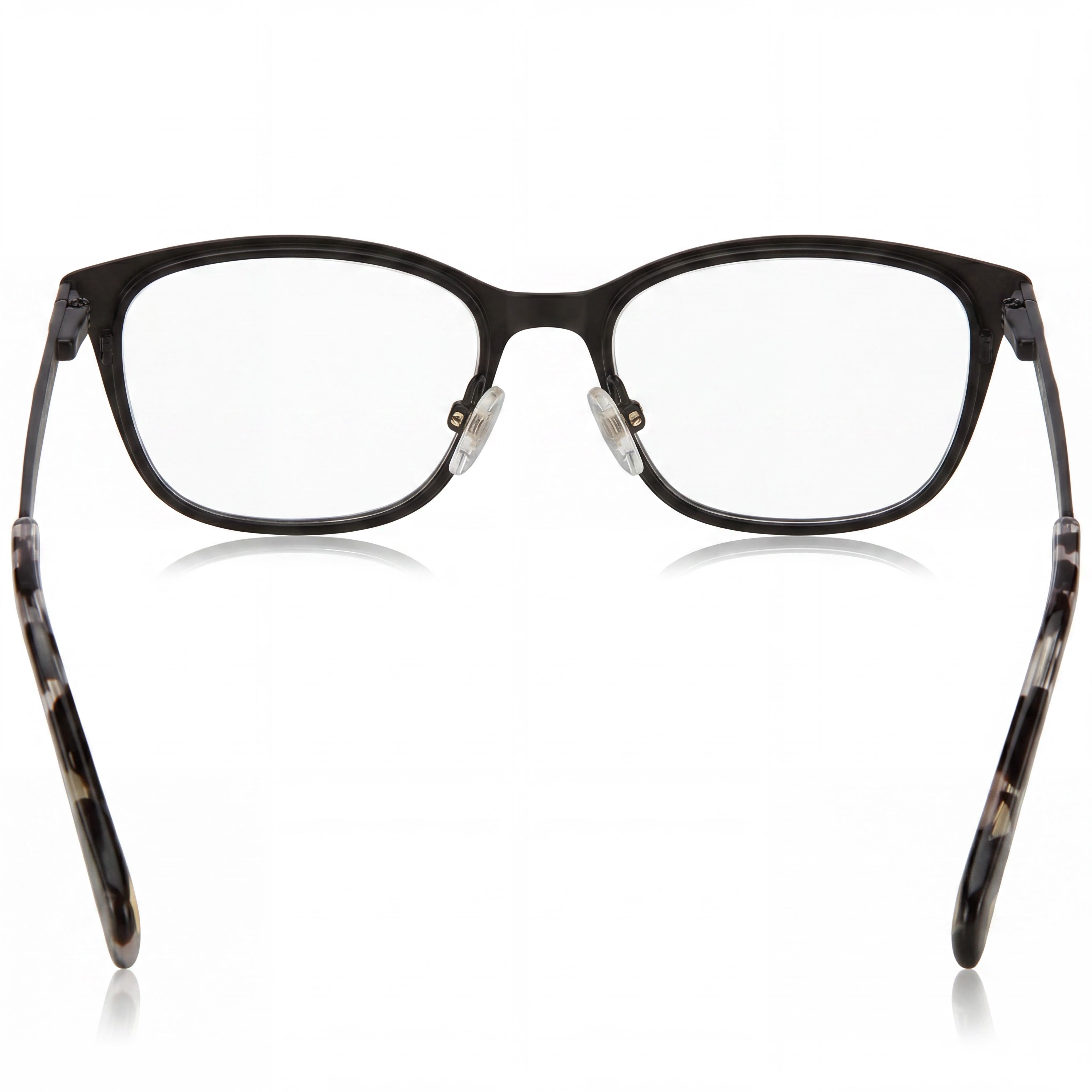 Fossil Fos 7125 Women's Eyewear, featuring a Matt Black Stainless Steel Frame and a 52mm Lens Width, Photo 3