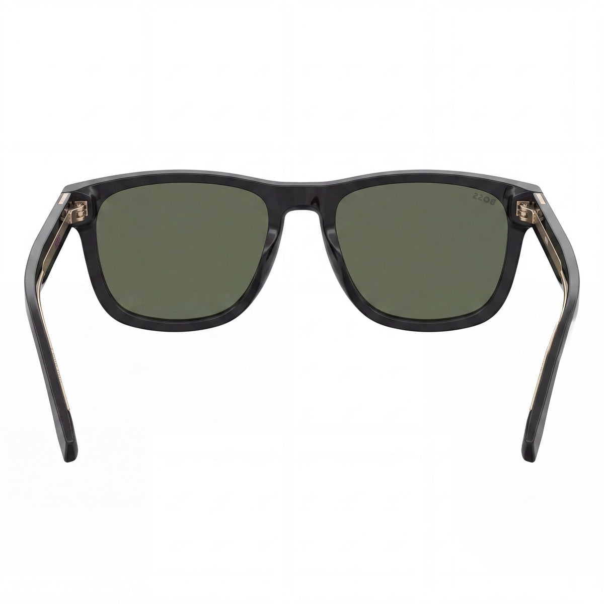 Hugo Boss Women's Boss 1626/S Rectangular Black ECO ACETATE Frame Sunglasses, 100% UV Protection, 55mm, Photo 3