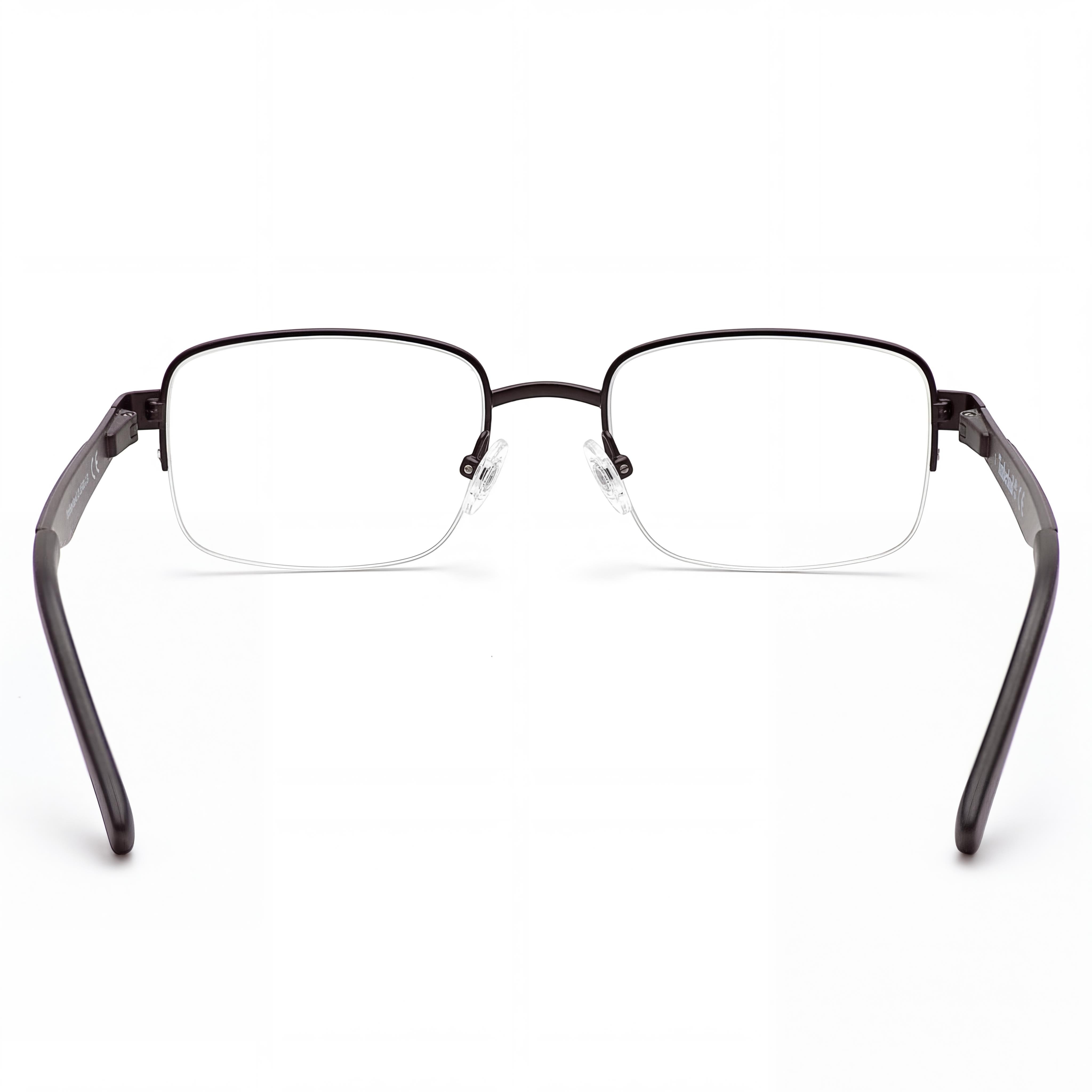 Timberland TB1787 Matte Black Rectangle Eyeglasses for Men, 50mm, Photo 2