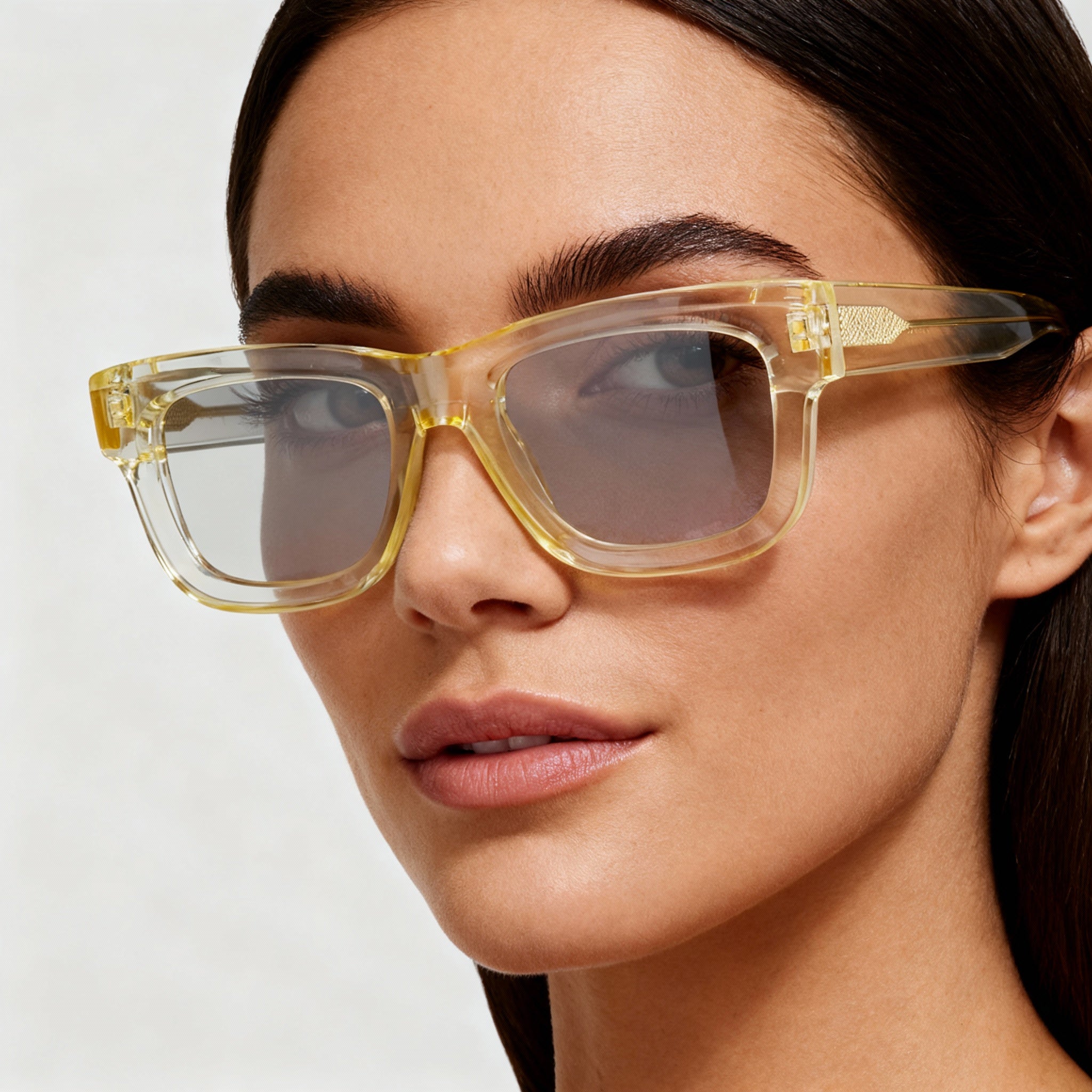 Victoria Beckham Vb2671 Women's Rectangular Honey Acetate Ophthalmic Eyeglasses Lens 51mm Bridge 19mm Temple 145mm, Photo 3