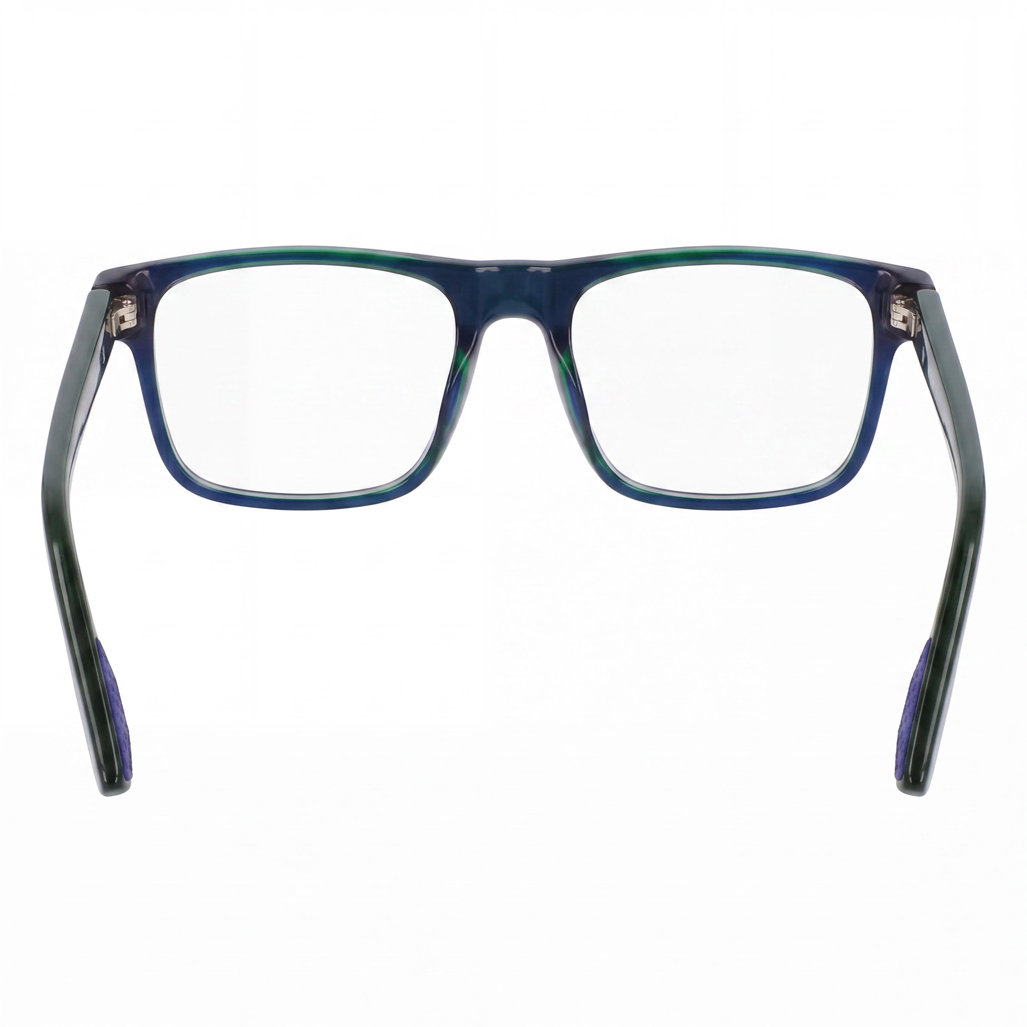 Gafas Nike 7161 para hombre, armazón de acetato trilaminado azul marino, lentes de policarbonato no polarizadas, 54 mm, Photo 3