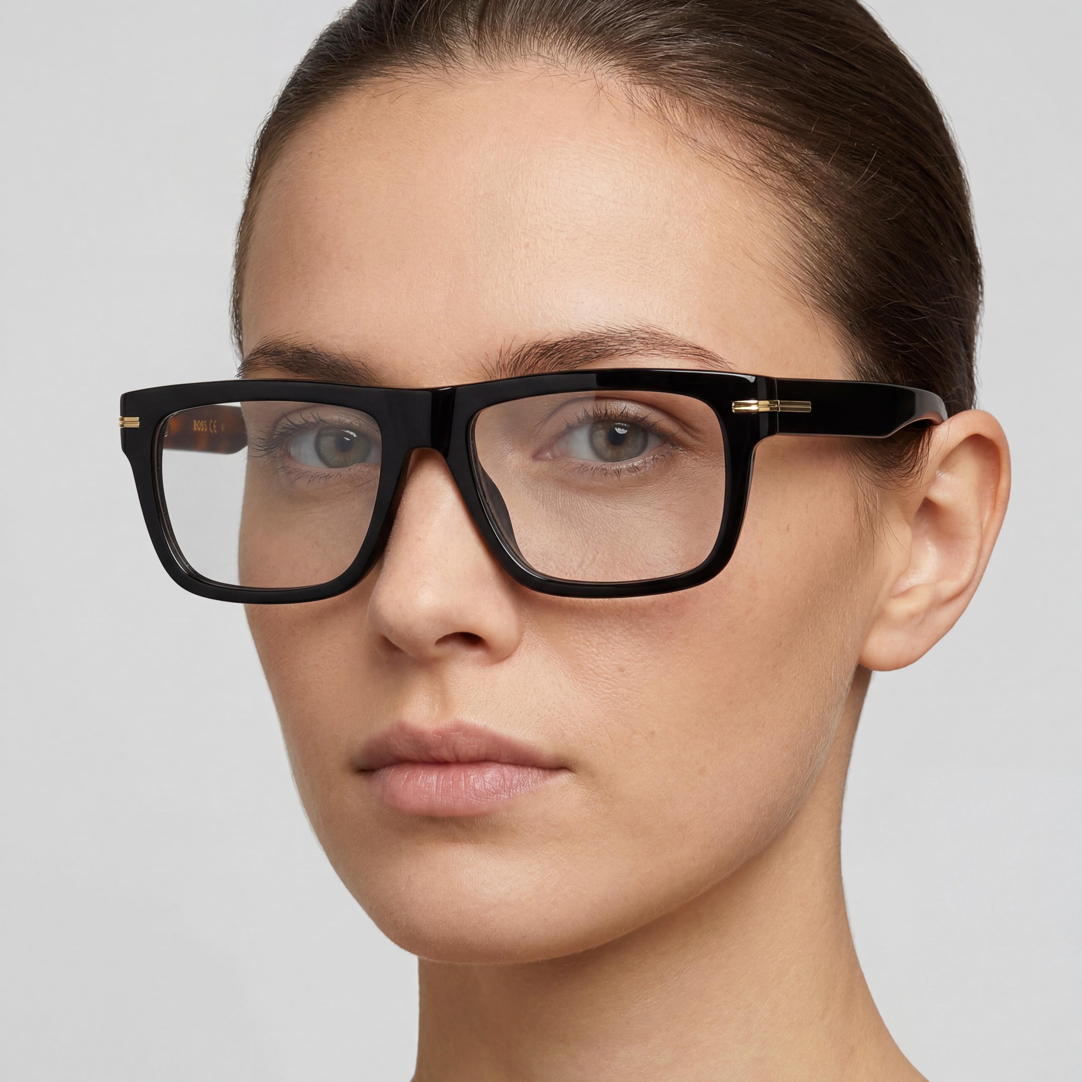 BOSS Audio Systems Casual Women's Acetate Frame Polycarbonate Non-polarised Eyewear Black Havana 53mm, Photo 4