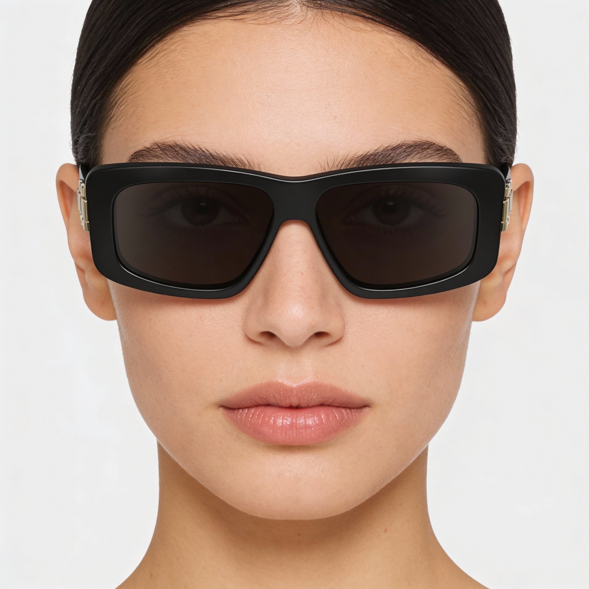 Gafas de sol Victoria Beckham Modern VB669S para mujer, montura de acetato negra, lentes de policarbonato, 55 milímetros, Photo 4