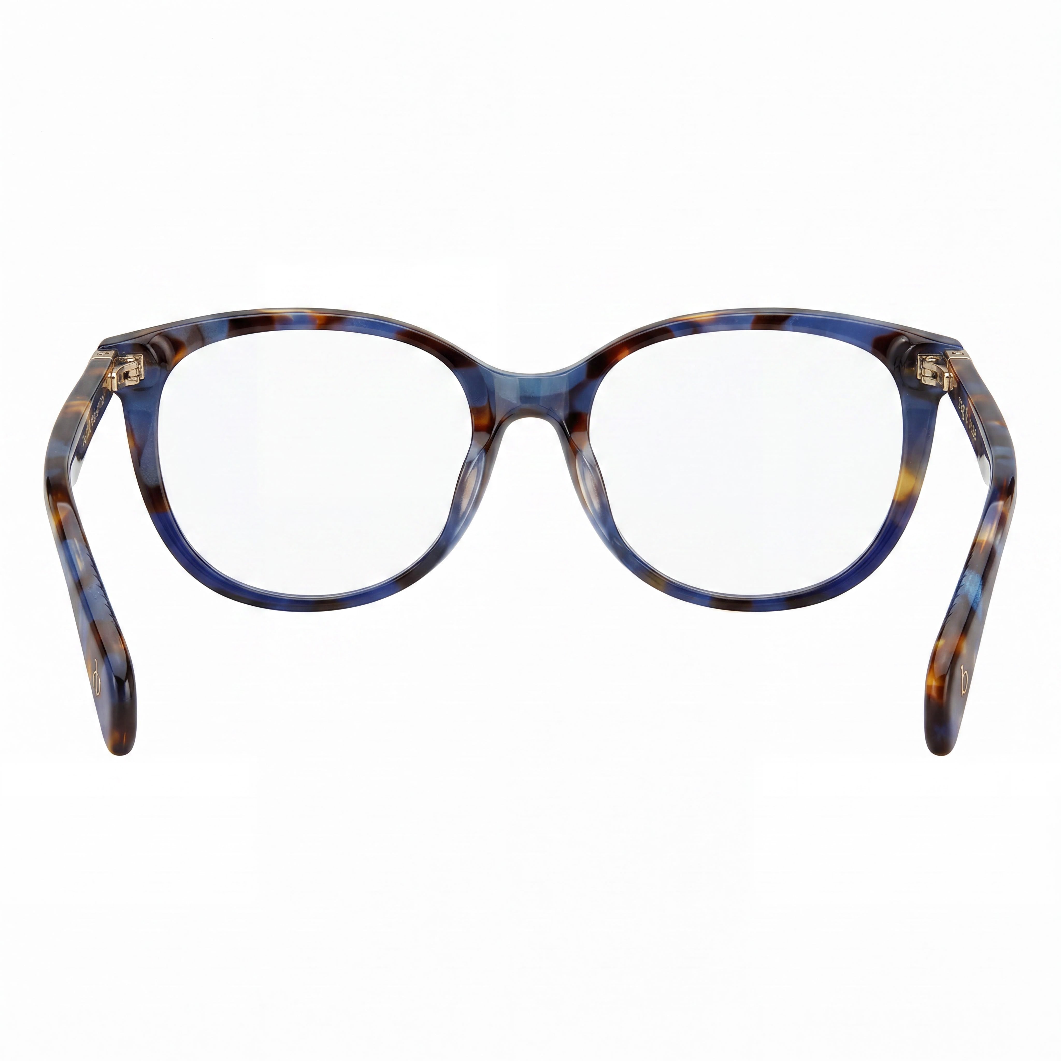 Rag & Bone Rnb 3023 Women's Blue Havana Acetate Frame with Lenses Eyewear 51mm Lens Width, Photo 3