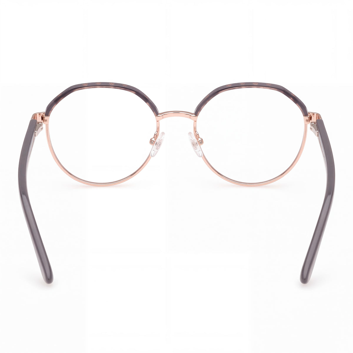 Marcolin Gu50124 Women's Metal Frame Eyewear with Polycarbonate Lenses, Rose Gold Grey, Size 51-16-140mm, Photo 3