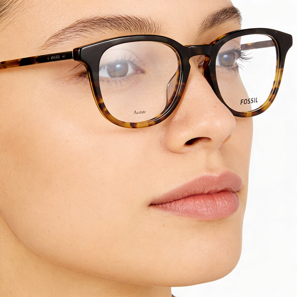 Gafas de sol Fossil Fos 7127 Unisex polarizadas con montura de plástico gris cristal para adultos, lente de 50 mm