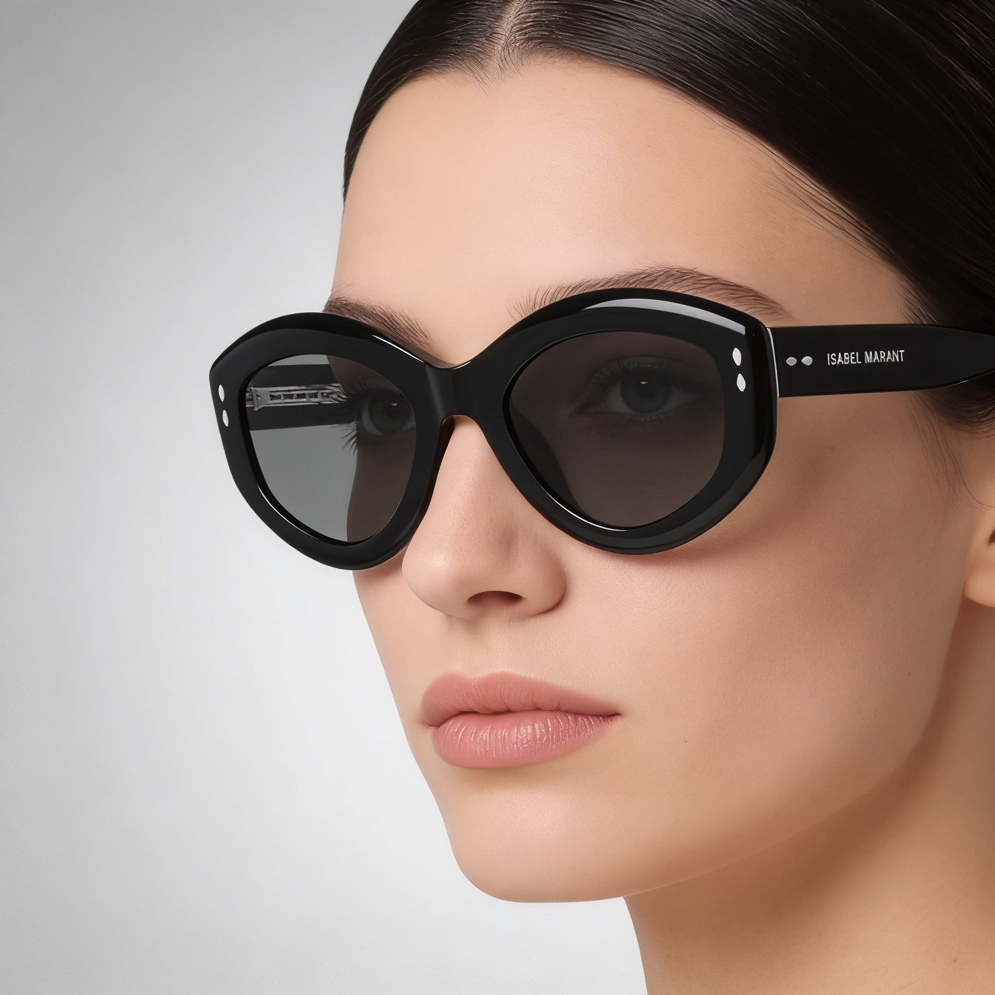Gafas de Sol Isabel Marant Modern Im 0105/g/s Para Mujer con Montura de Acetato Negro, No Polarizadas con Protección UV de 52 mm, Photo 4