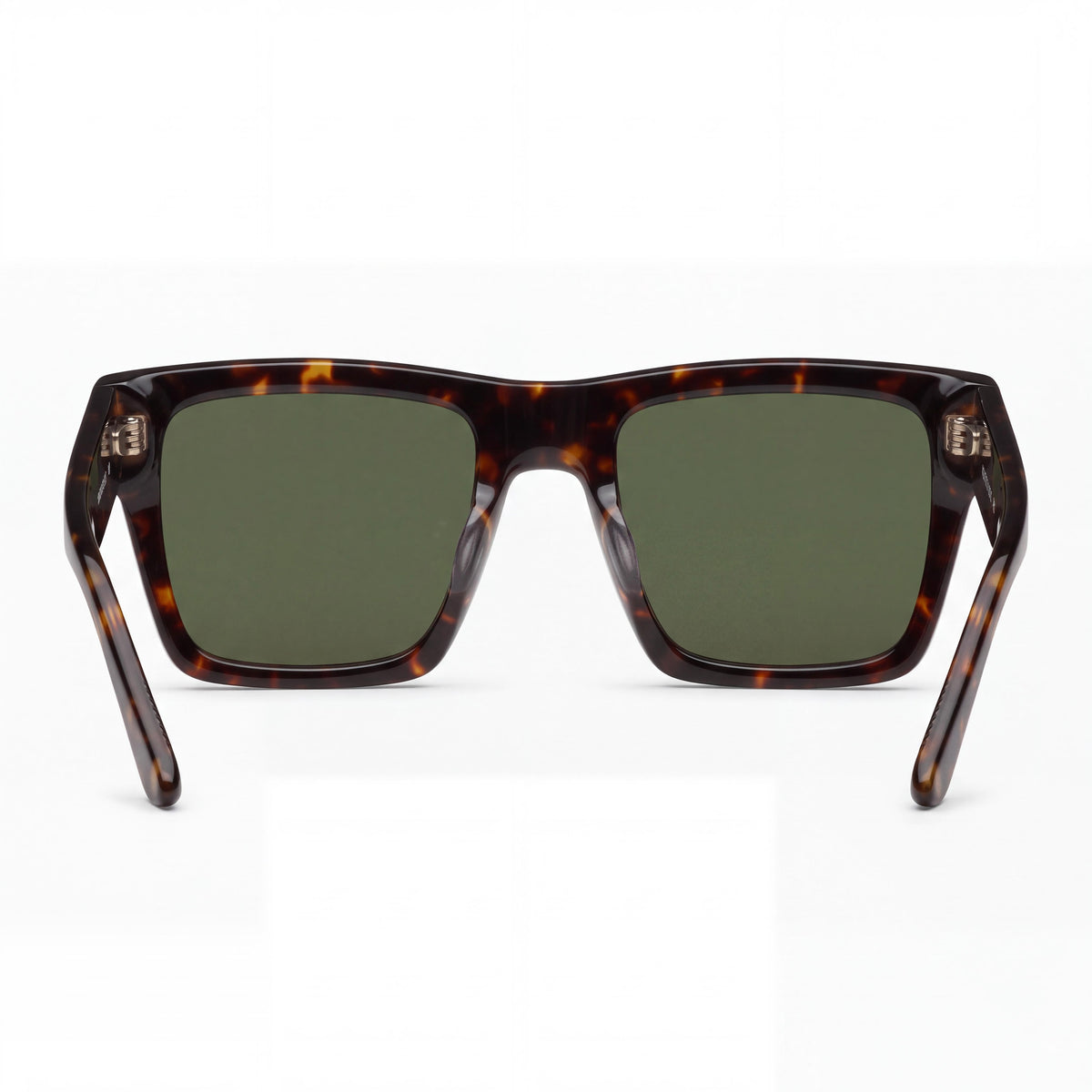 QUAY AUSTRALIA Fast Lane Men's UV Protection Sunglasses, Dark Tortoise Acetate Frame with Green Lenses 52mm, Photo 4
