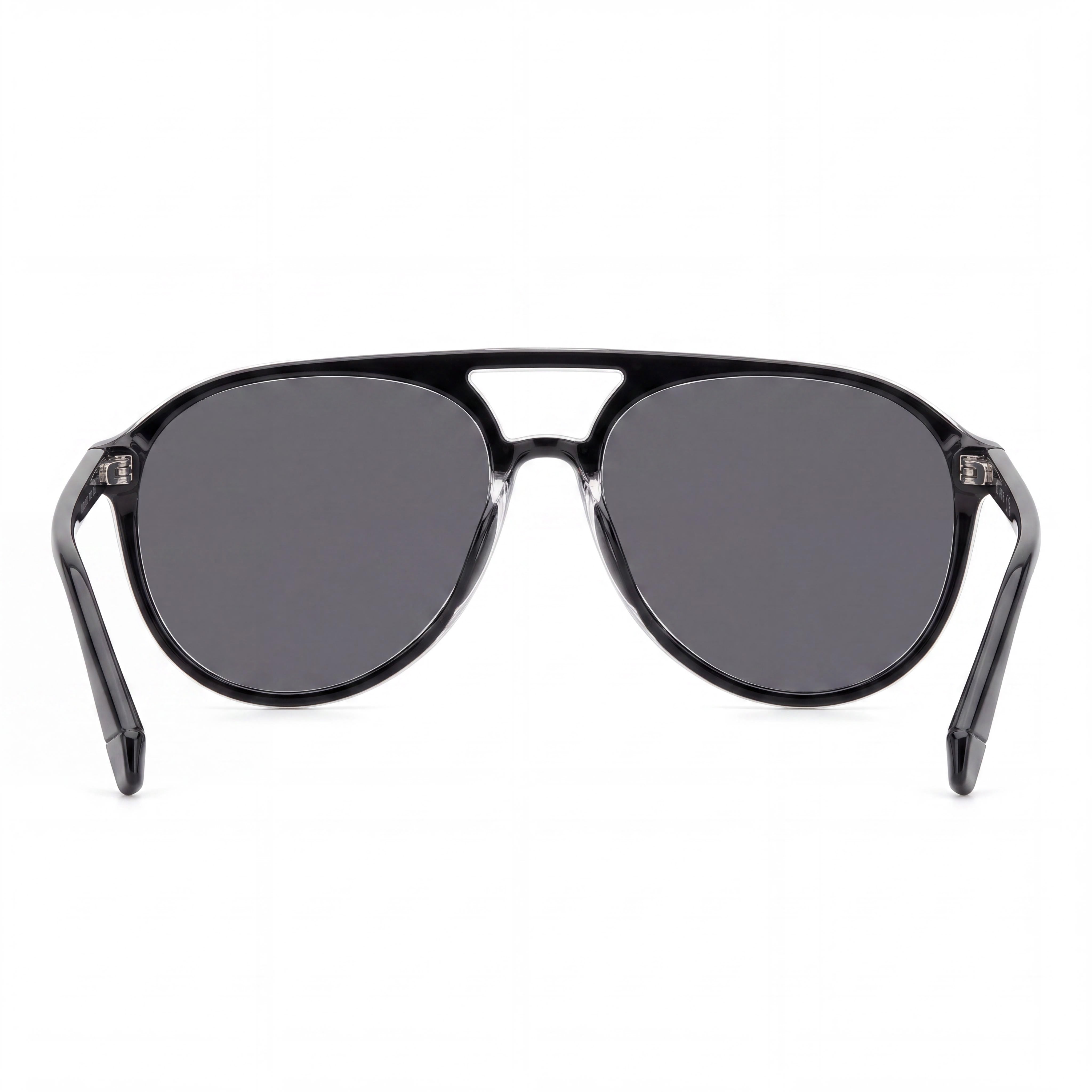 Gafas de sol Polaroid PLD 4162/S unisex, montura de policarbonato negra, lentes grises polarizadas con protección UV, 56 mm, Photo 4
