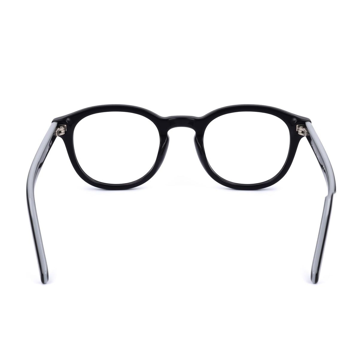 Gafas clásicas unisex Levi's con montura negra de Eco PMMA y lentes de policarbonato no negras de 48 mm, Photo 3