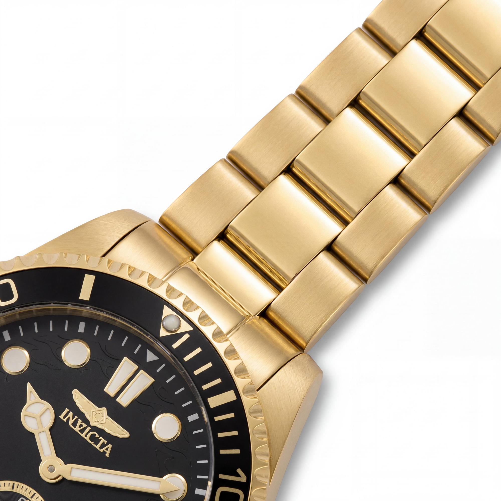 Reloj de cuarzo Invicta Pro Diver 49429 para hombre, de 43 mm, de acero inoxidable y esfera negra., Photo 3