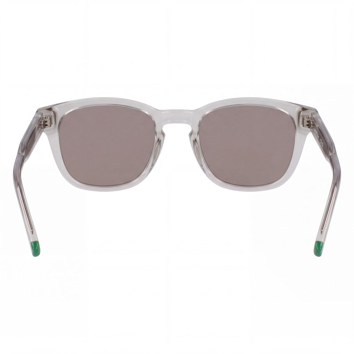 Gafas de sol unisex Lacoste L6026s con montura inyectada y lentes grises sólidas no polarizadas con protección UV 400, gris claro 51 mm, Photo 3