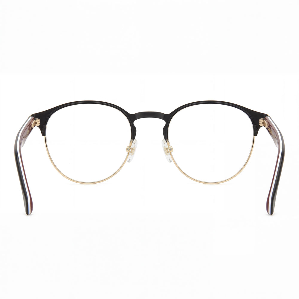 Gafas de sol Carrera Casual Unisex de acero inoxidable, negro mate y dorado, 50 mm, no polarizadas