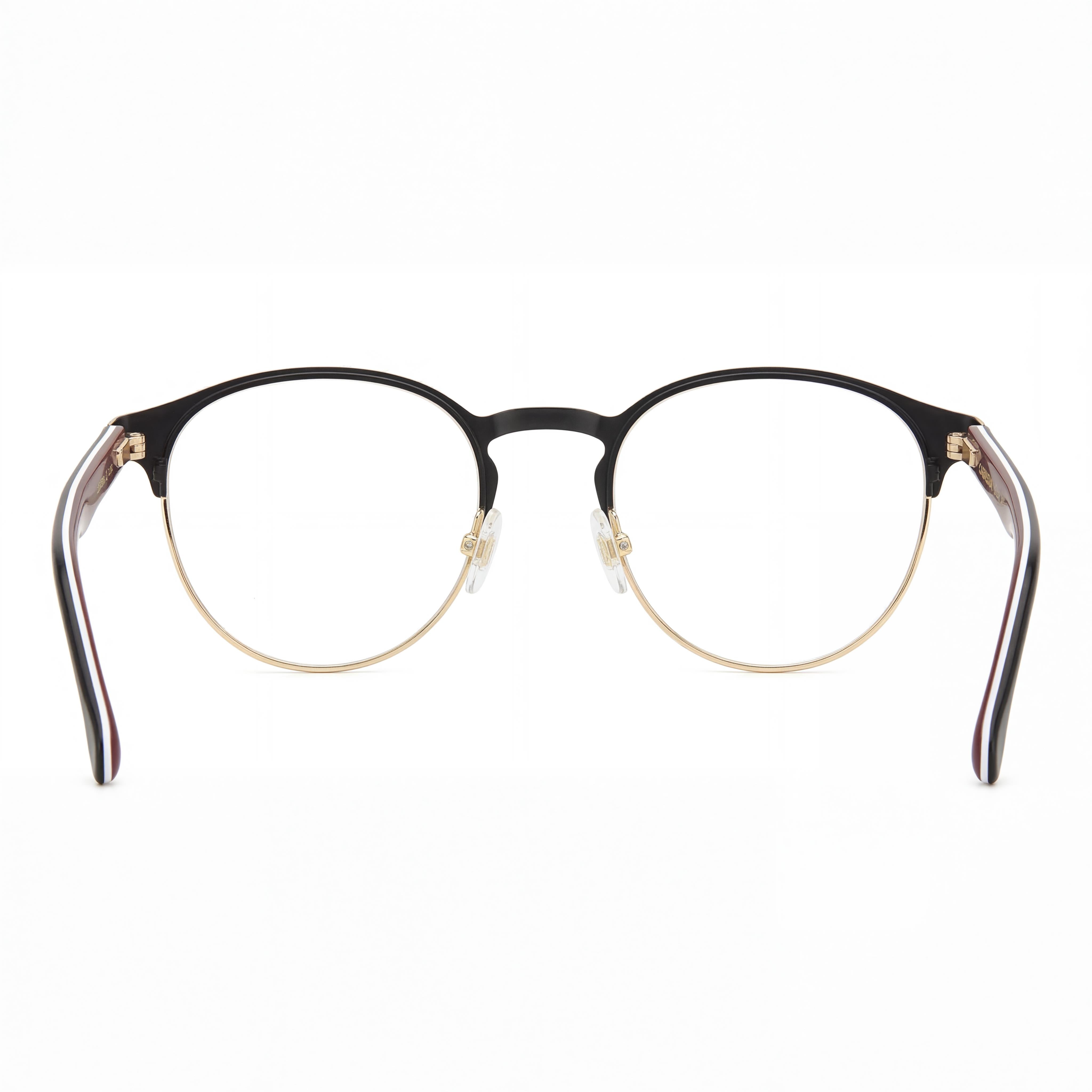 Gafas de sol Carrera Casual Unisex de acero inoxidable, negro mate y dorado, 50 mm, no polarizadas, Photo 3