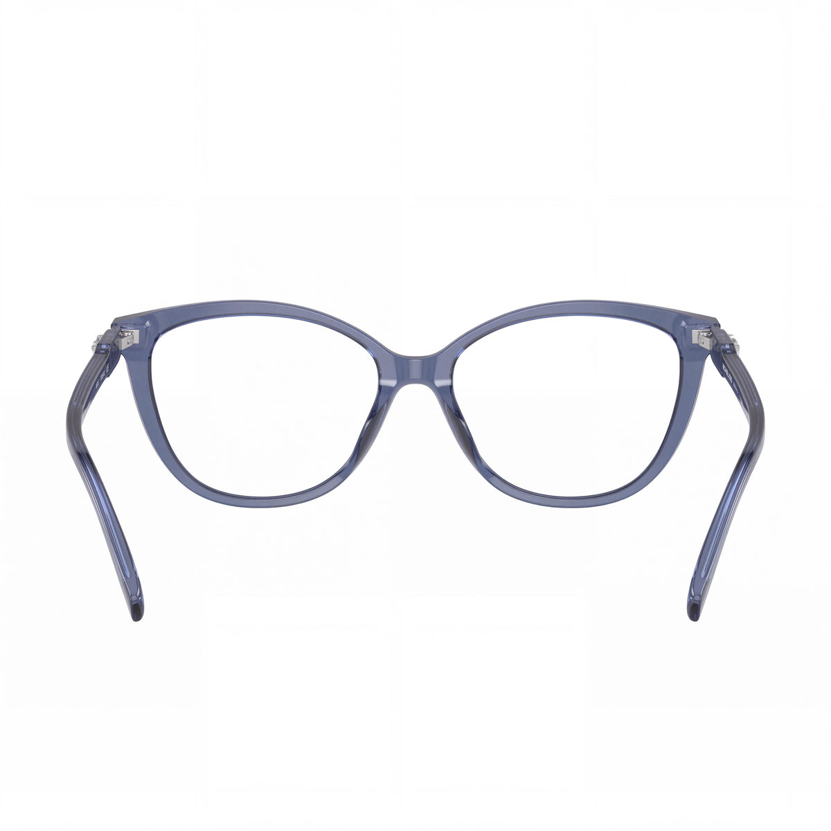 Michael Kors MK4109U Gafas graduadas de plástico azul transparente estilo ojo de gato para mujer 52mm, Photo 3