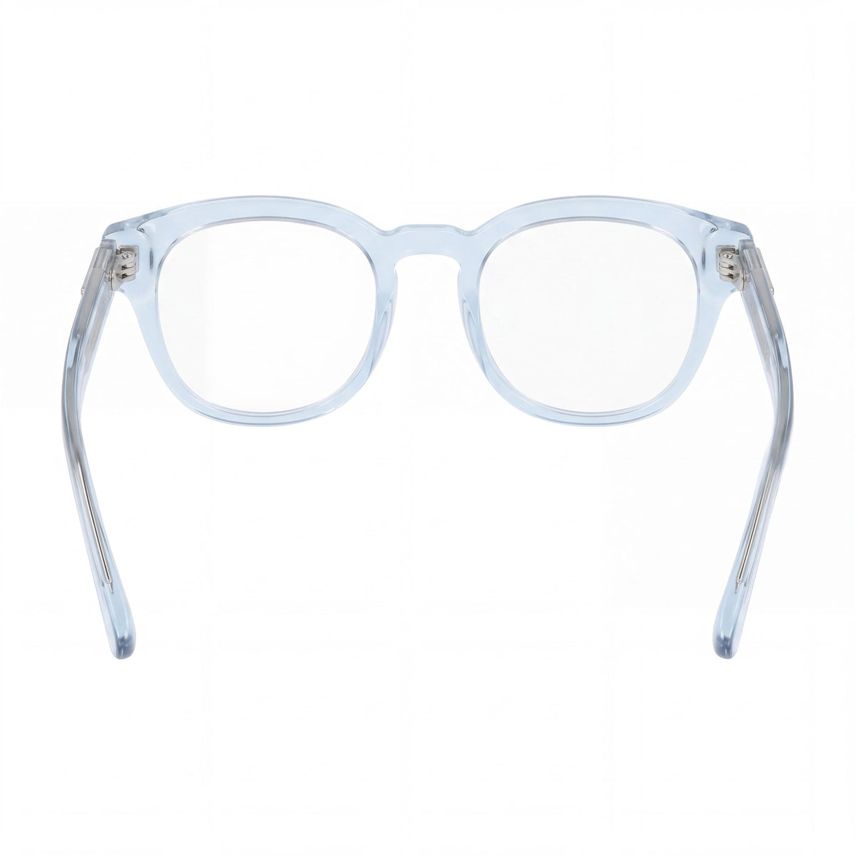 Gafas de Acetato para Hombre Ferragamo Sf3033 con Montura Azul Transparente y Lentes sin Graduación de 50mm, Photo 4