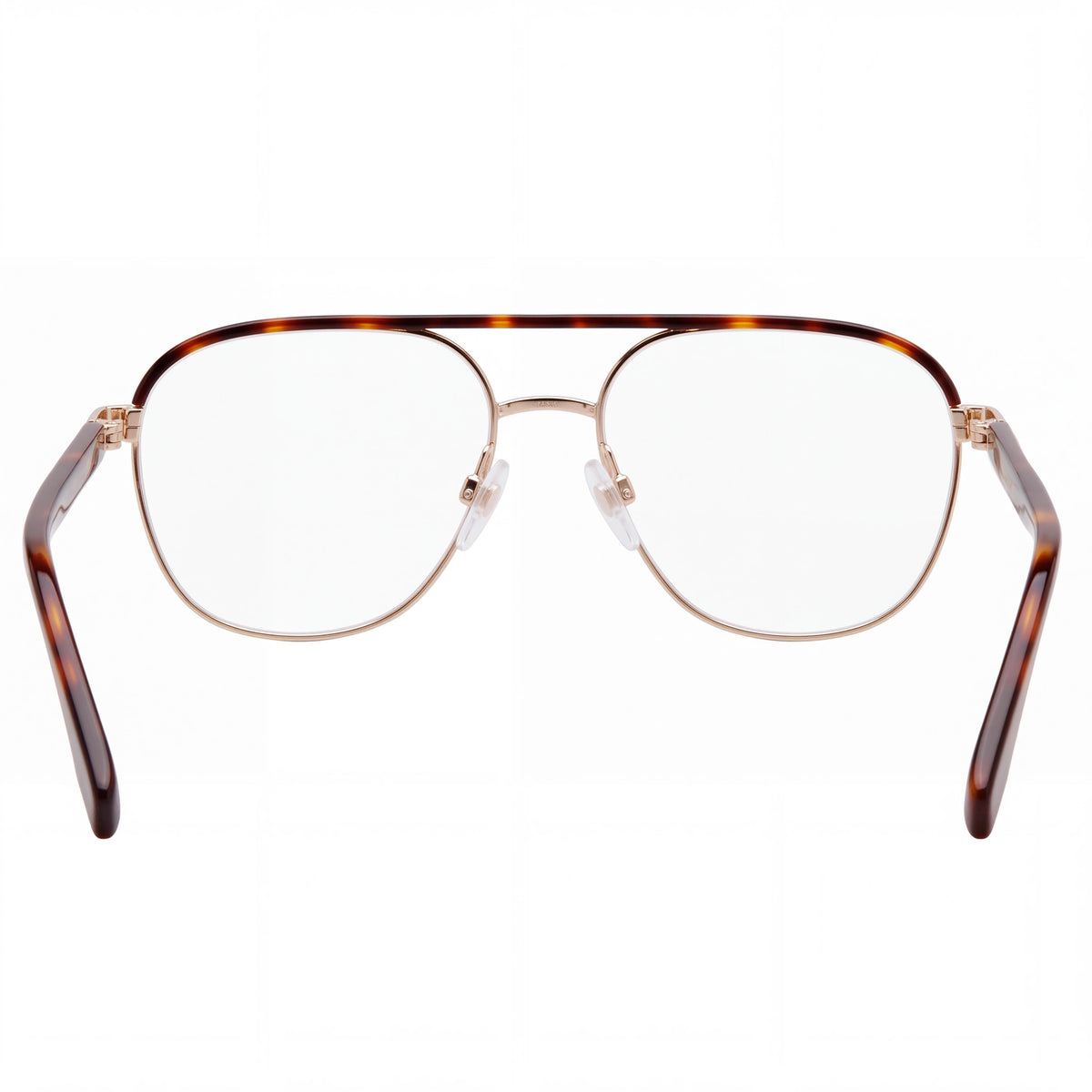Marc Jacobs Modern Marc 571 Women's Gold Havana Alloy Steel Frame, Polycarbonate Lens Optical Frames, 57mm, Photo 3