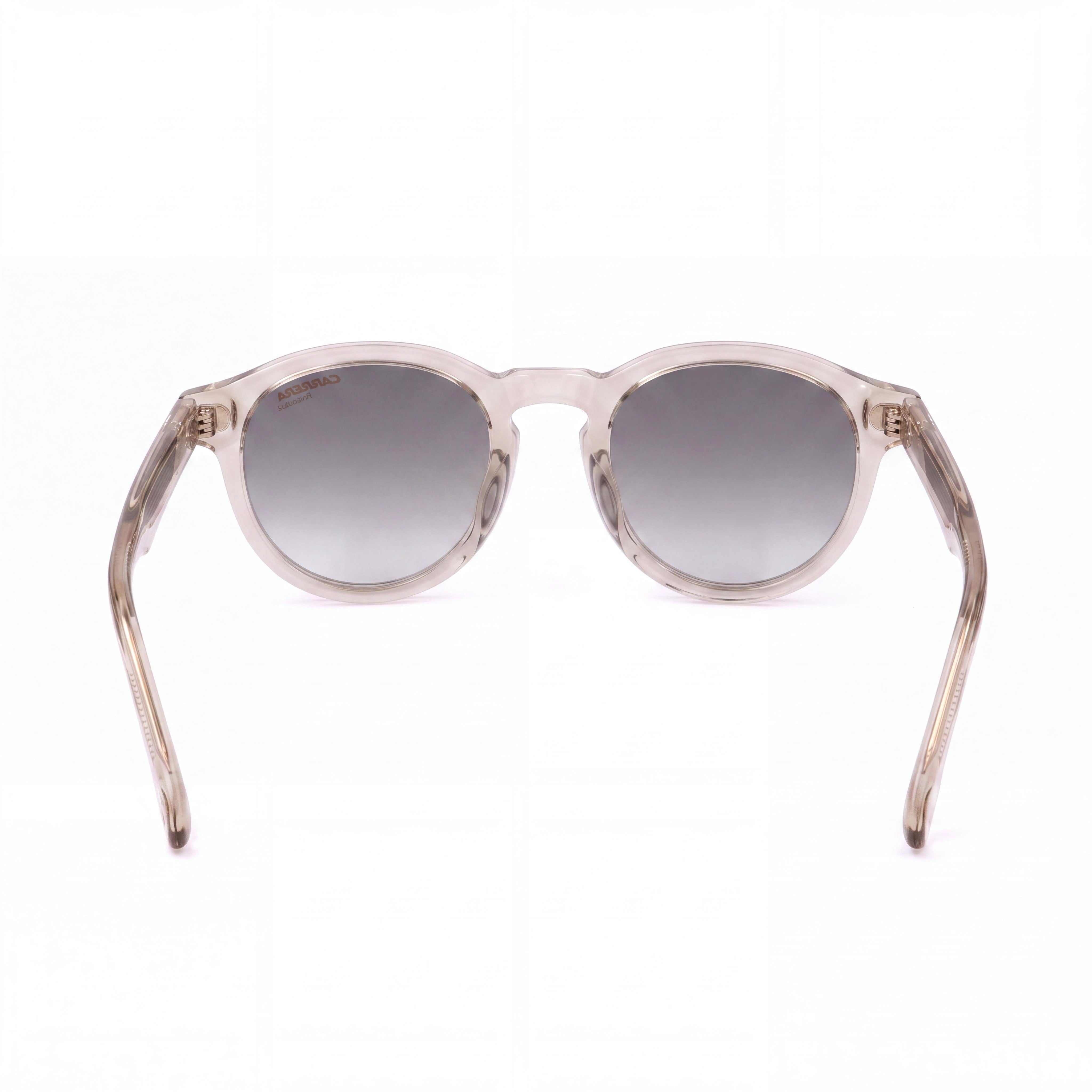 Carrera 306/s Women’s Modern Beige Acetate Frame Grey Shaded Gold Mirror UV Protected Sunglasses 48mm, Photo 3