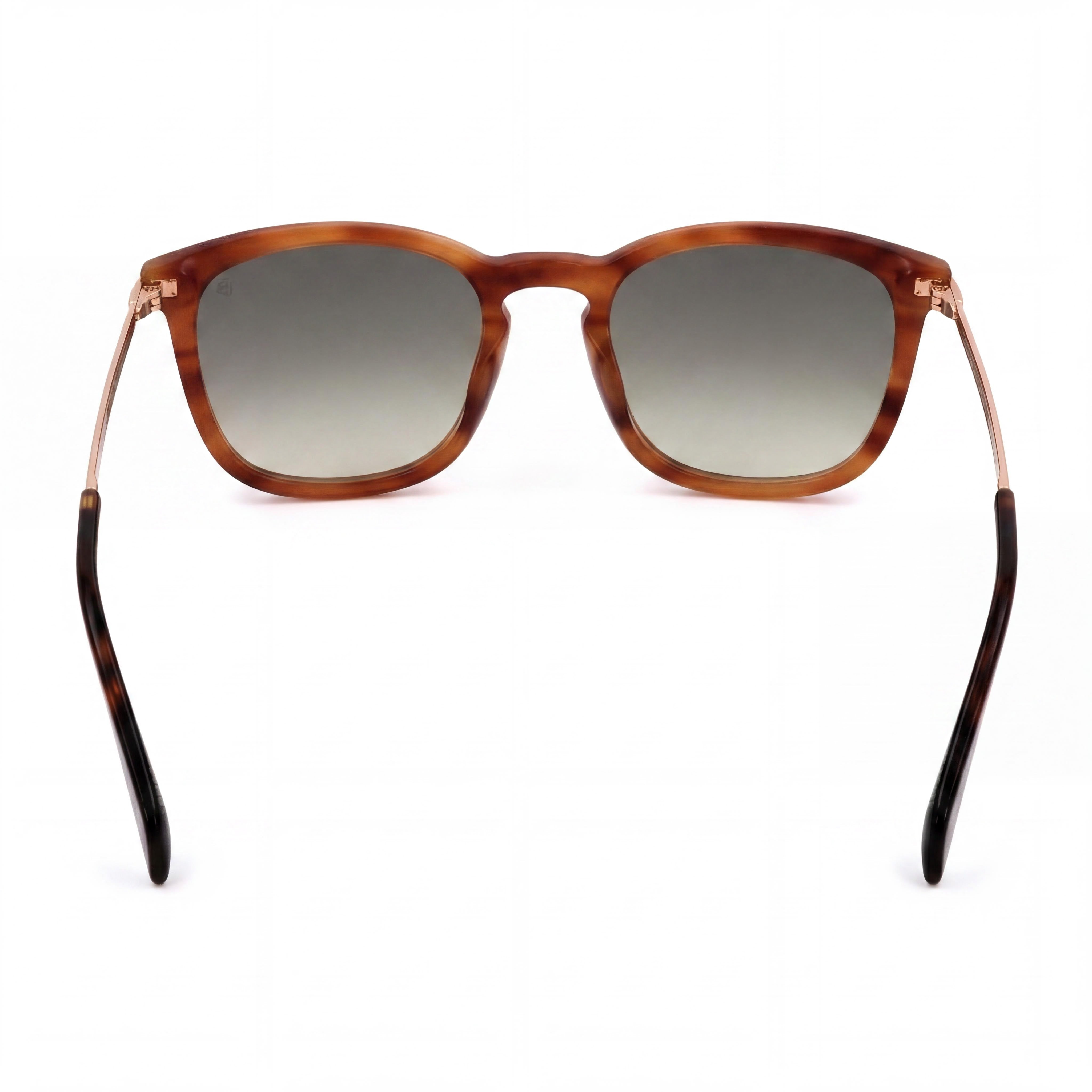 David Beckham DB 1034/S Gafas de sol casuales para hombre, acetato dorado/marrón, no polarizadas, protección UV, 53 mm, Photo 4