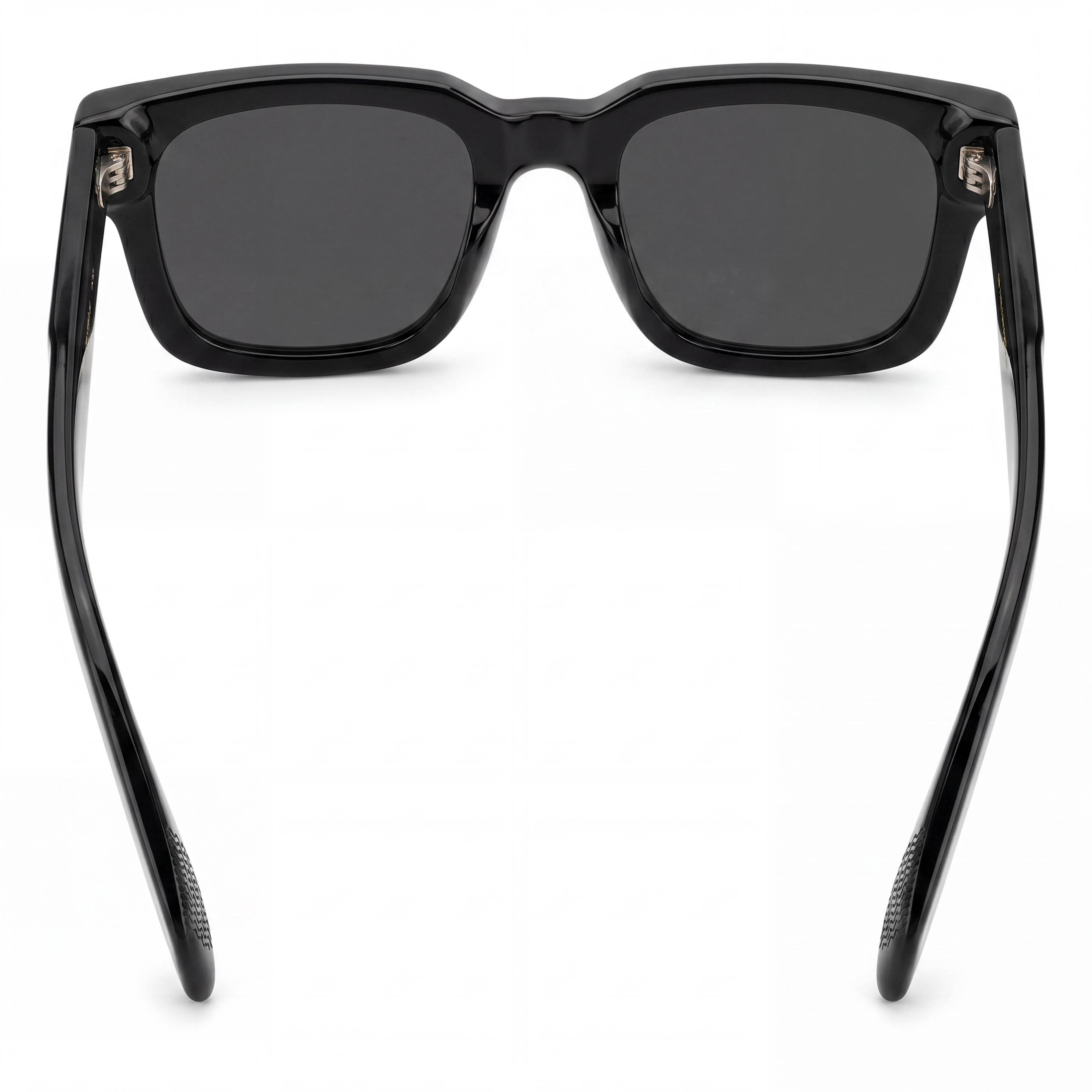 Gafas de sol rectangulares para hombre David Beckham DB 7100/S con montura de acetato negro, lentes de policarbonato grises con protección UV 400, 52 mm, Photo 3