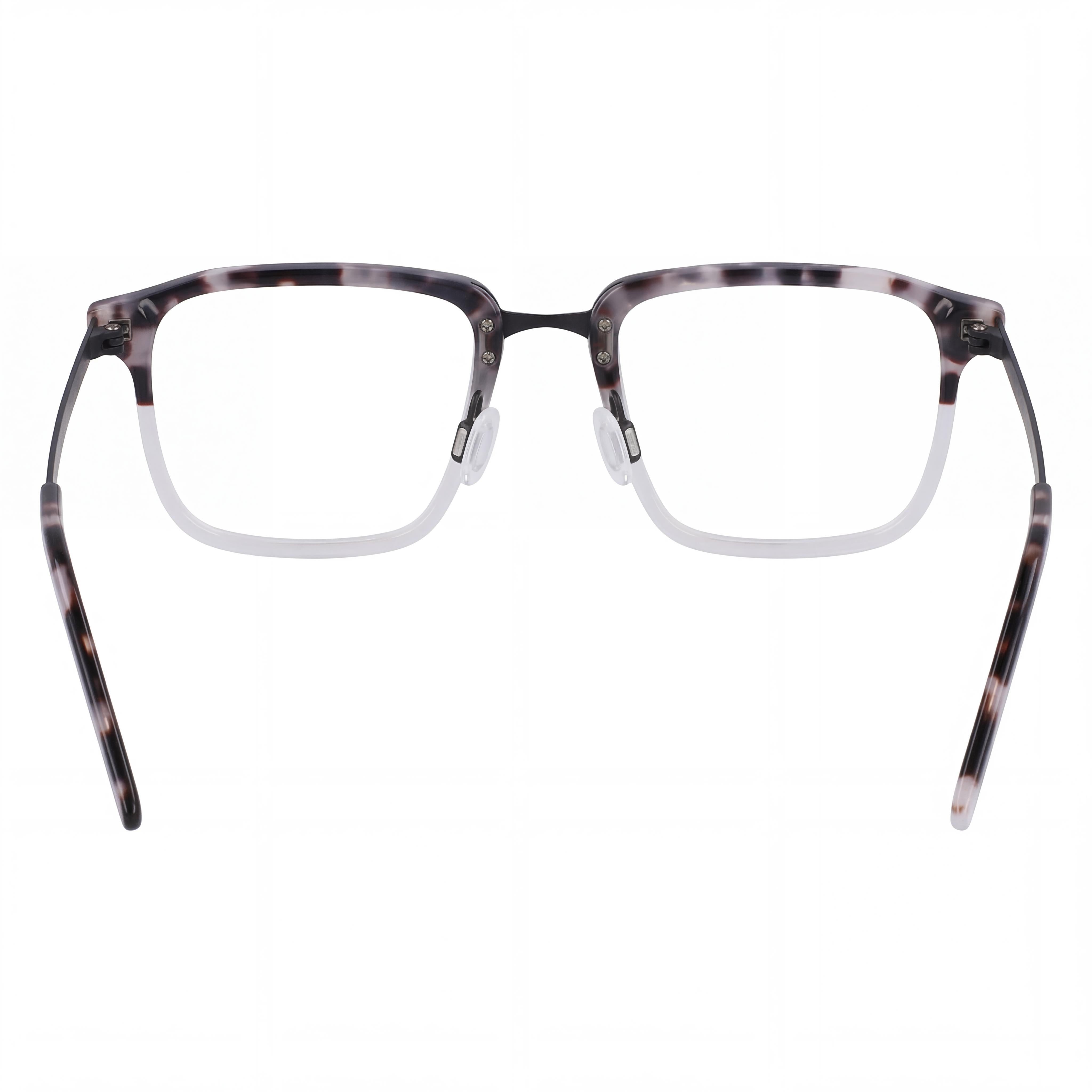 Gafas Flexon B2037 para mujer con montura metálica color oliva brillante y lente de 55 mm de ancho, Photo 3